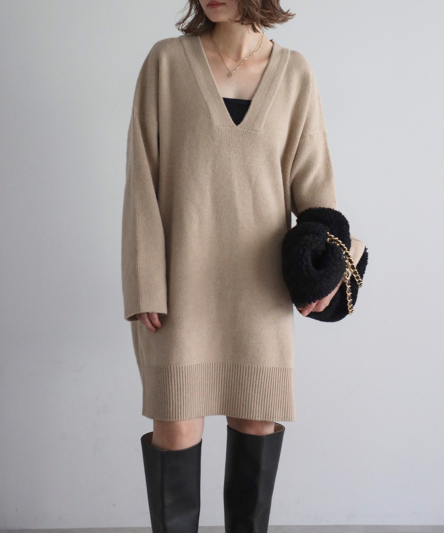 model:H158 着用サイズ:FREE