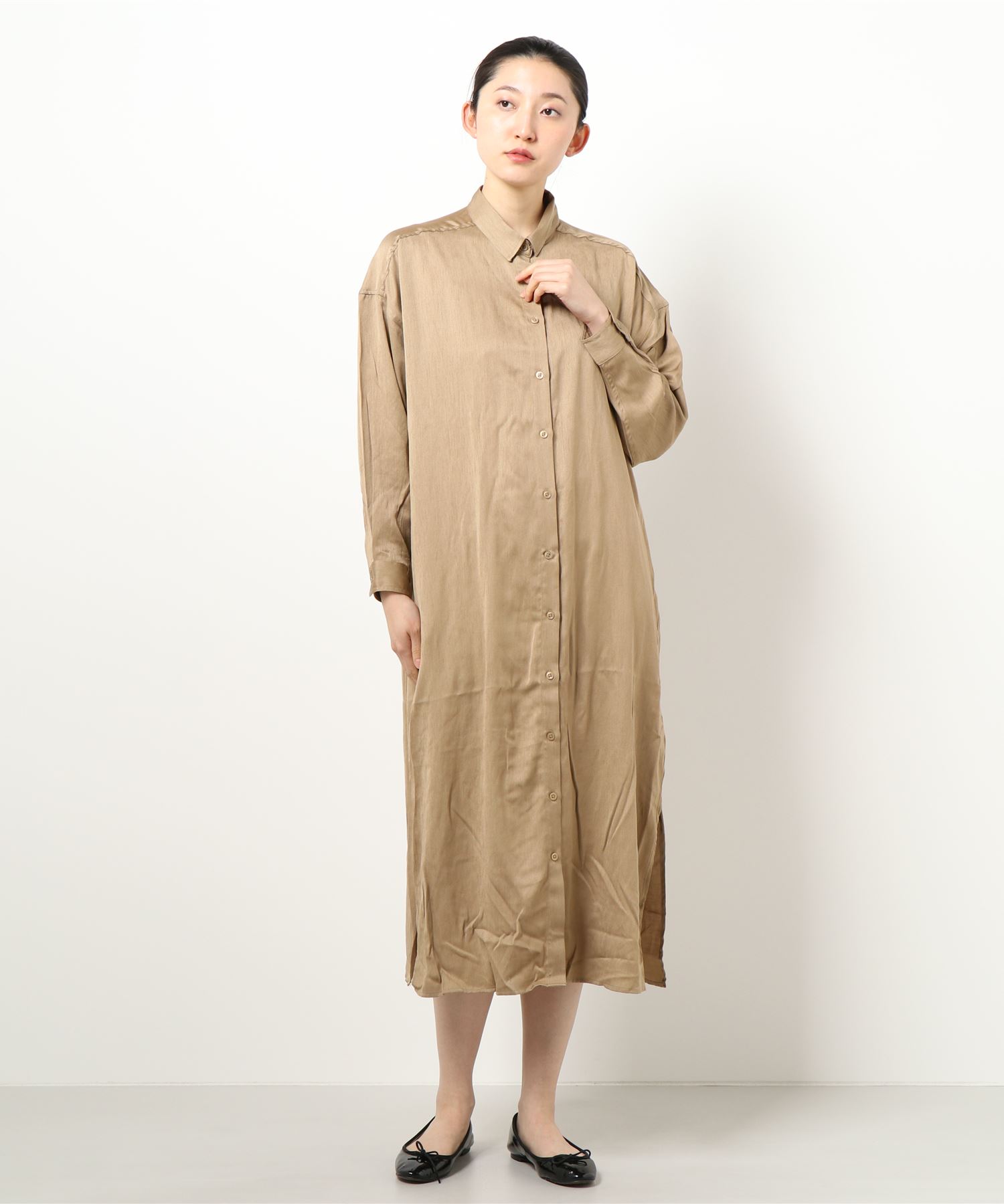 Rag 卓出 Machine シャツワンピース