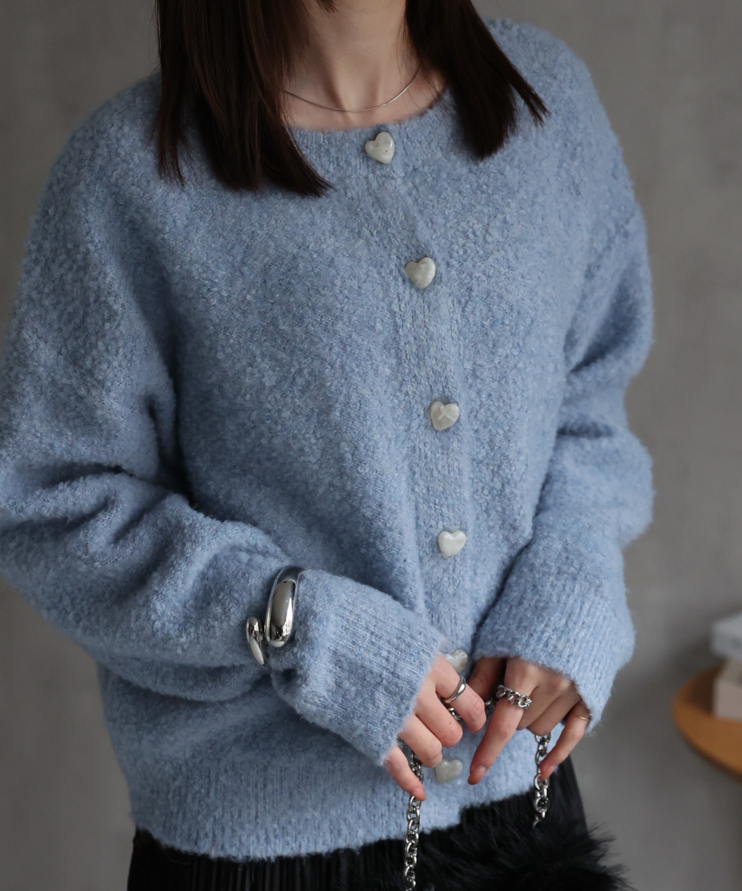model:162cm　着用サイズ：F