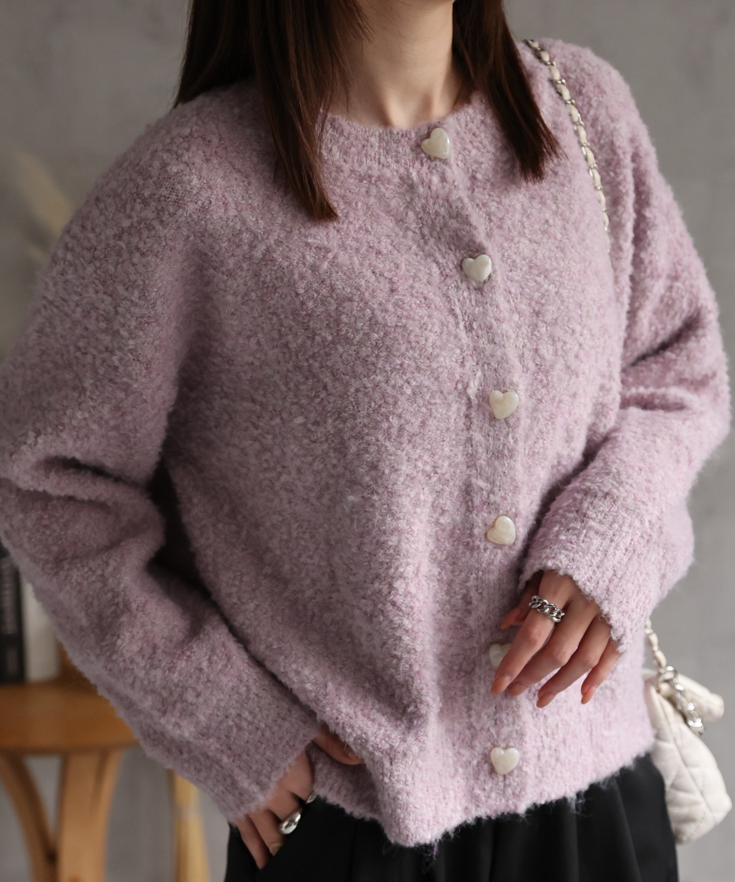 model:162cm　着用サイズ：F
