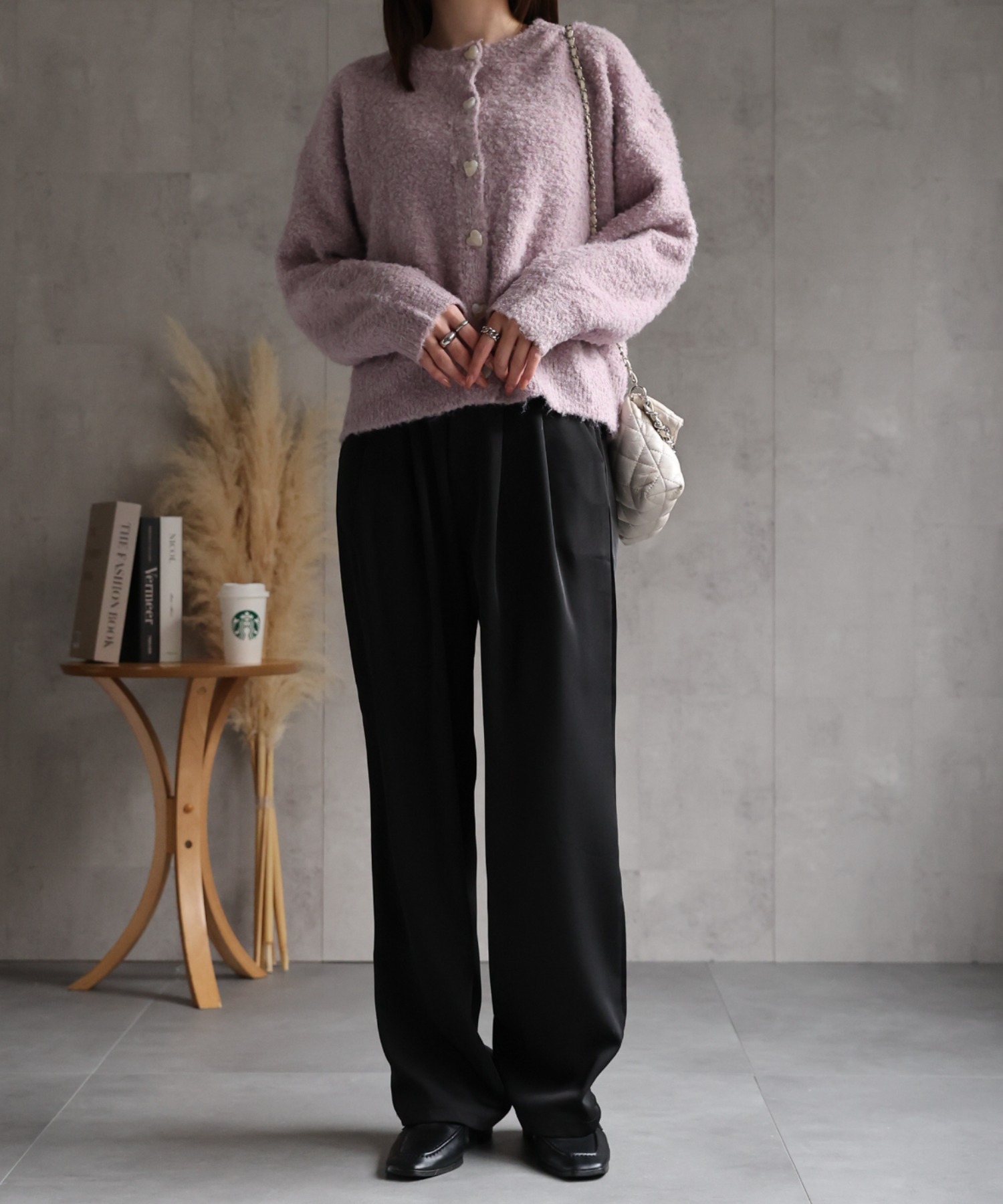 model:162cm　着用サイズ：F