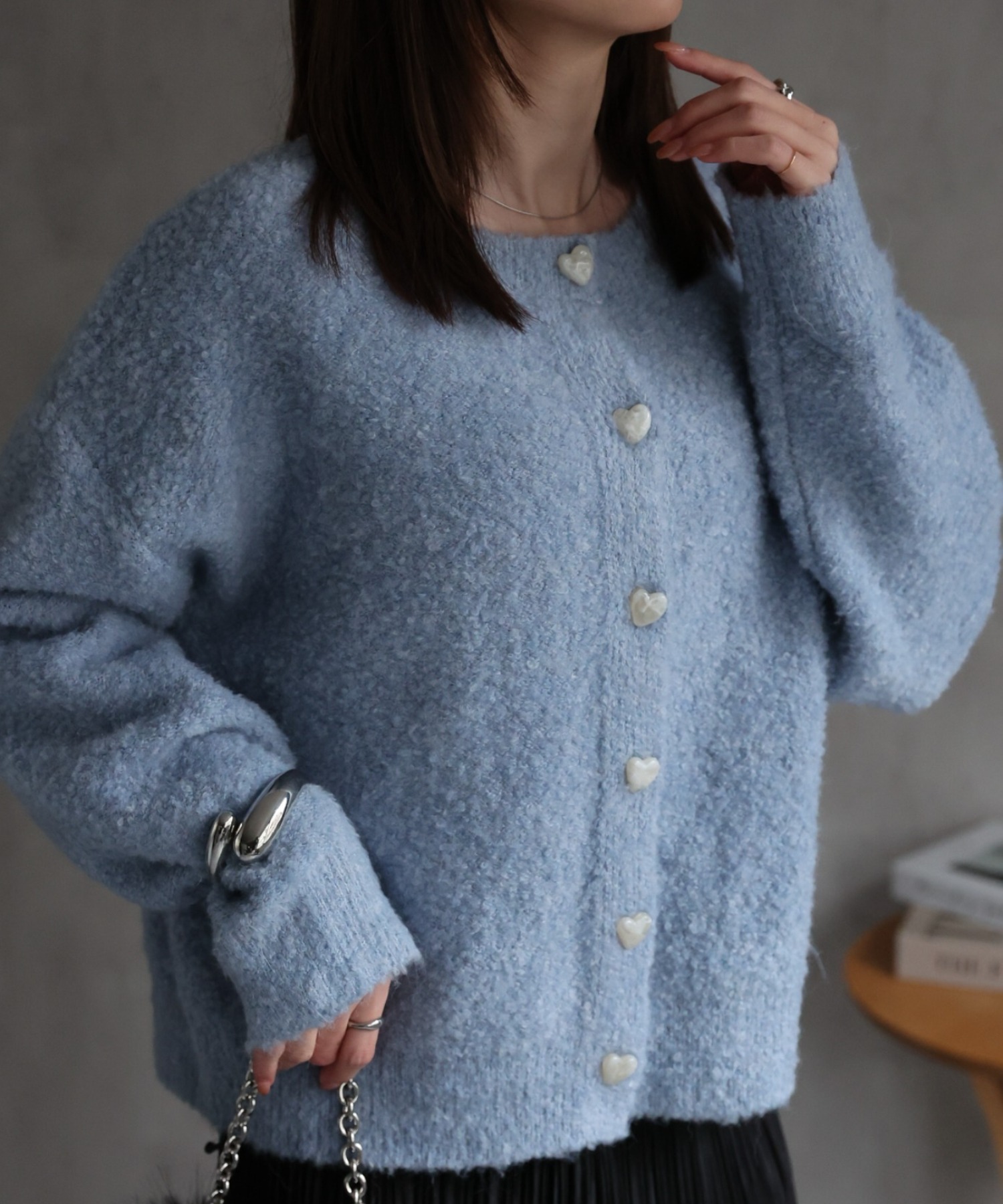 model:162cm　着用サイズ：F