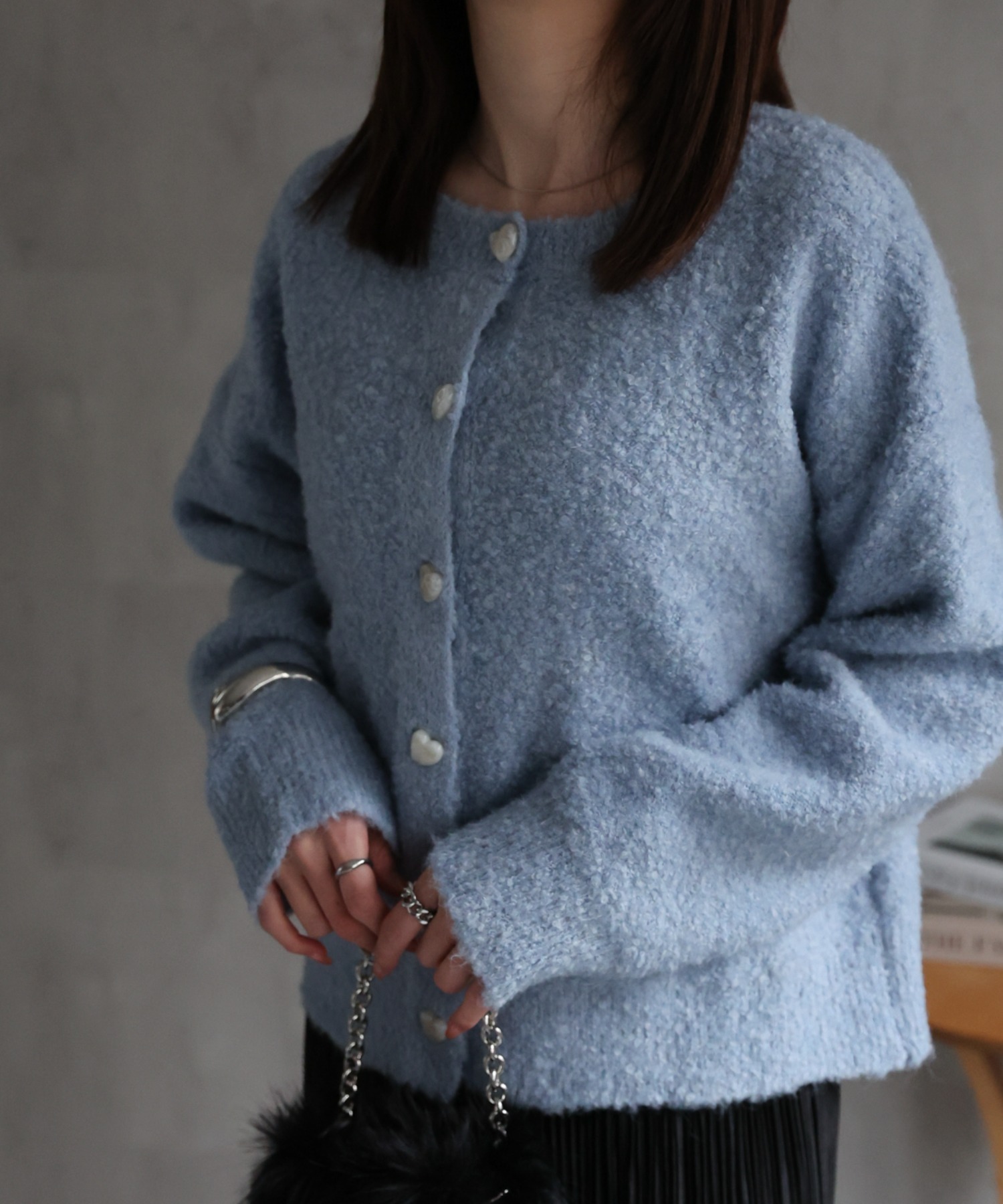 model:162cm　着用サイズ：F