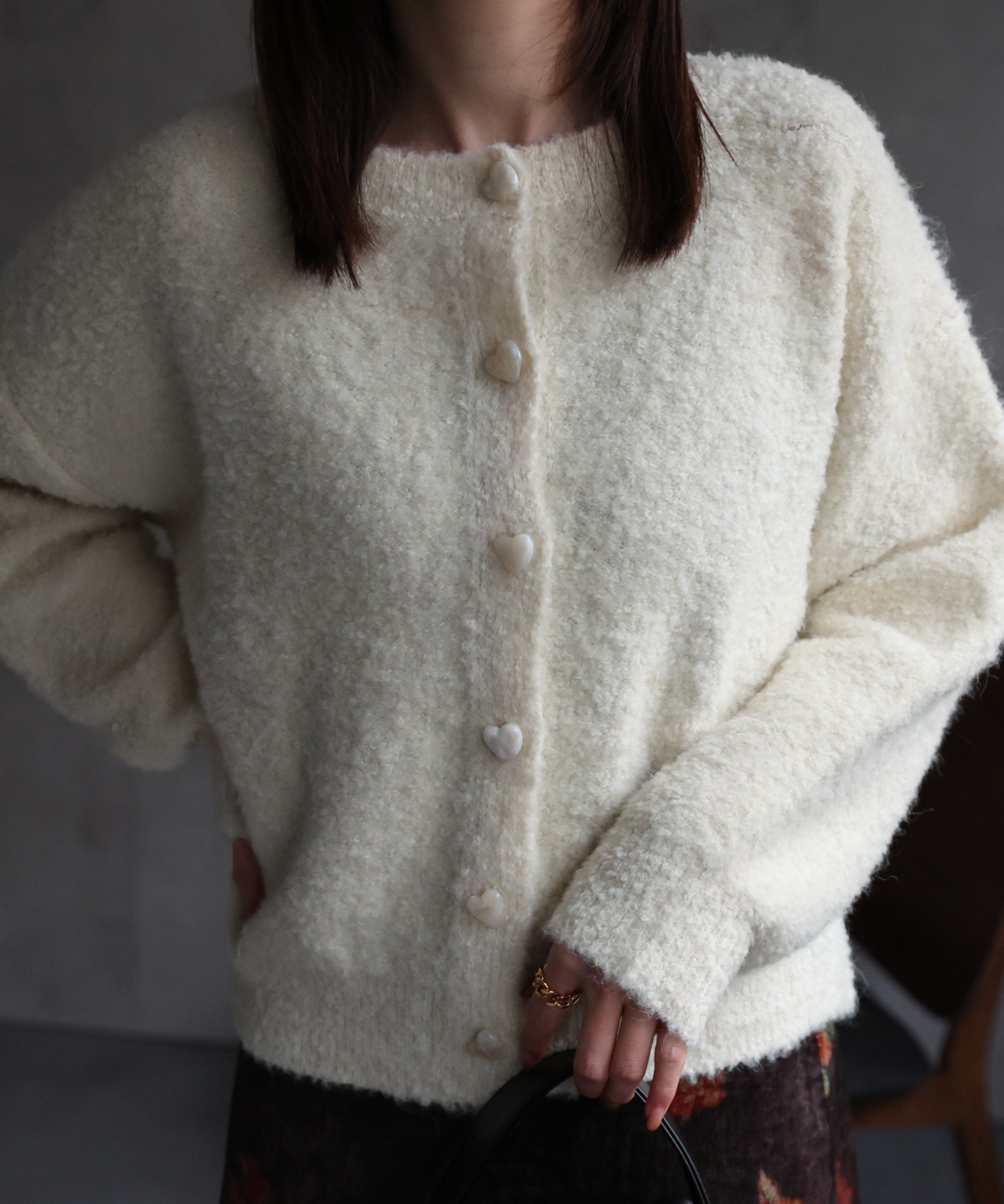 model:162cm　着用サイズ：F