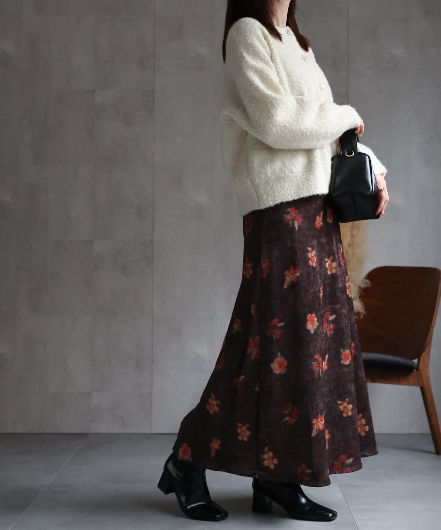 model:162cm　着用サイズ：F