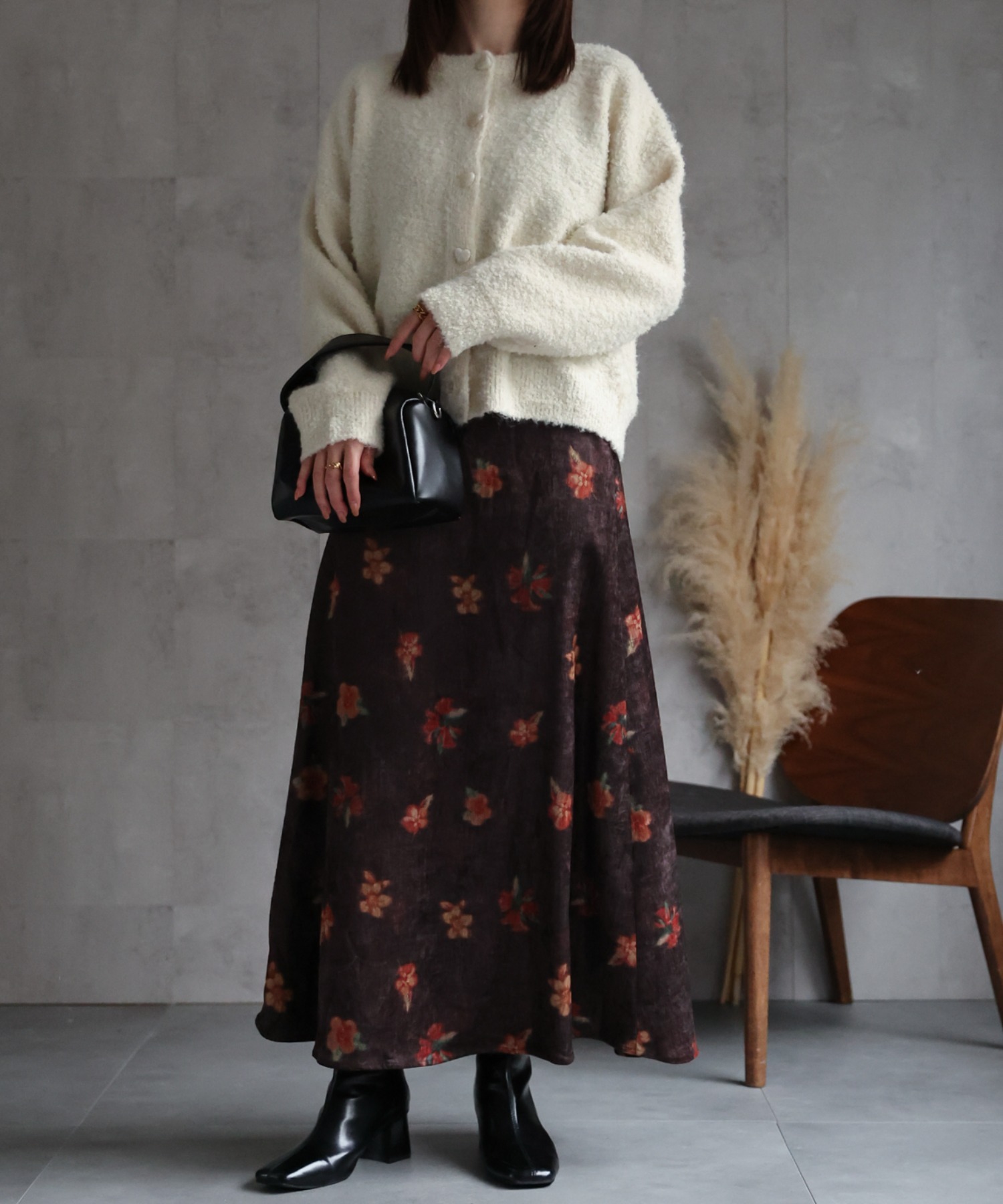model:162cm　着用サイズ：F