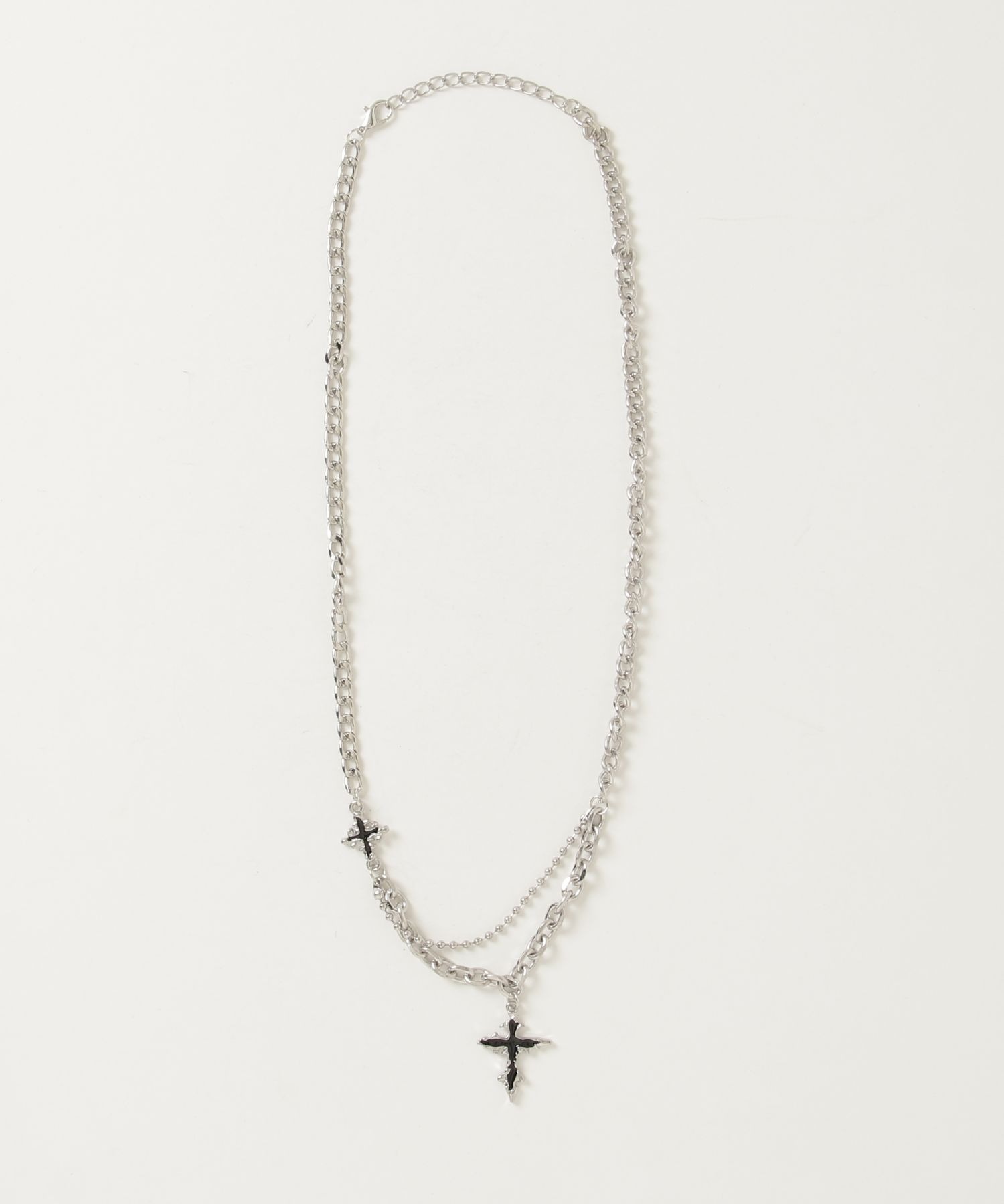 ARULE/アルール』 Double Cross Chain Necklace/ダブルクロスチェーン