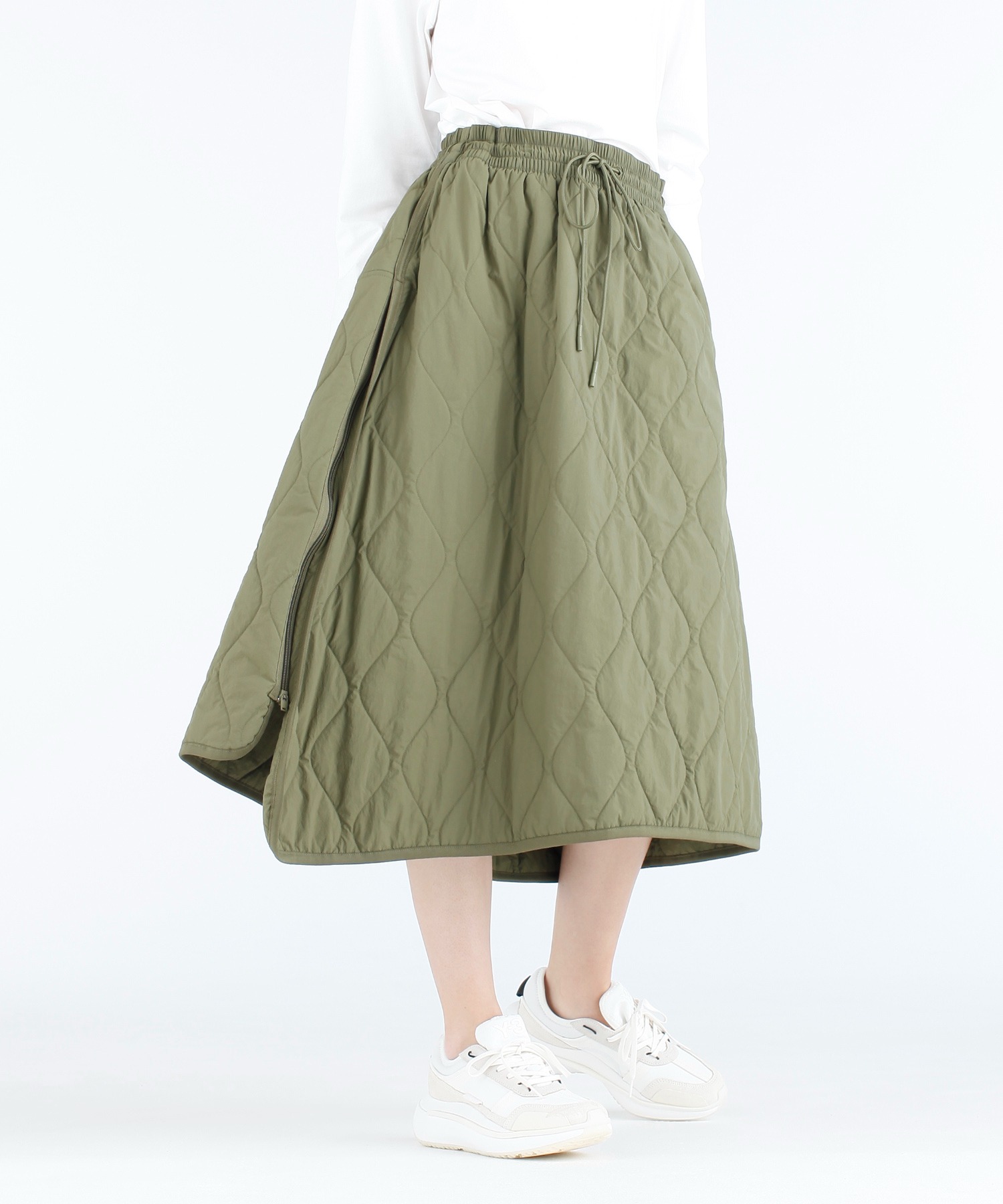 Y-3W CL LIGHT QUILTED DOWN SKIRT