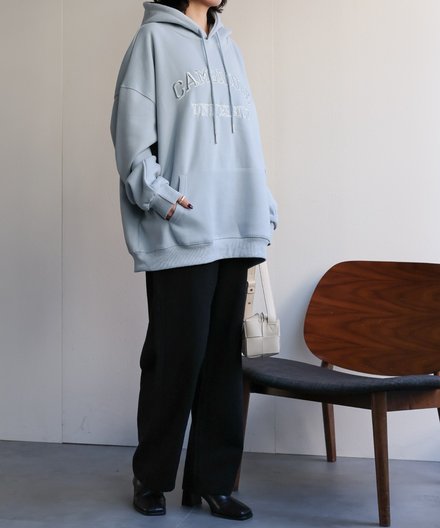 model:160cm　着用サイズ:F