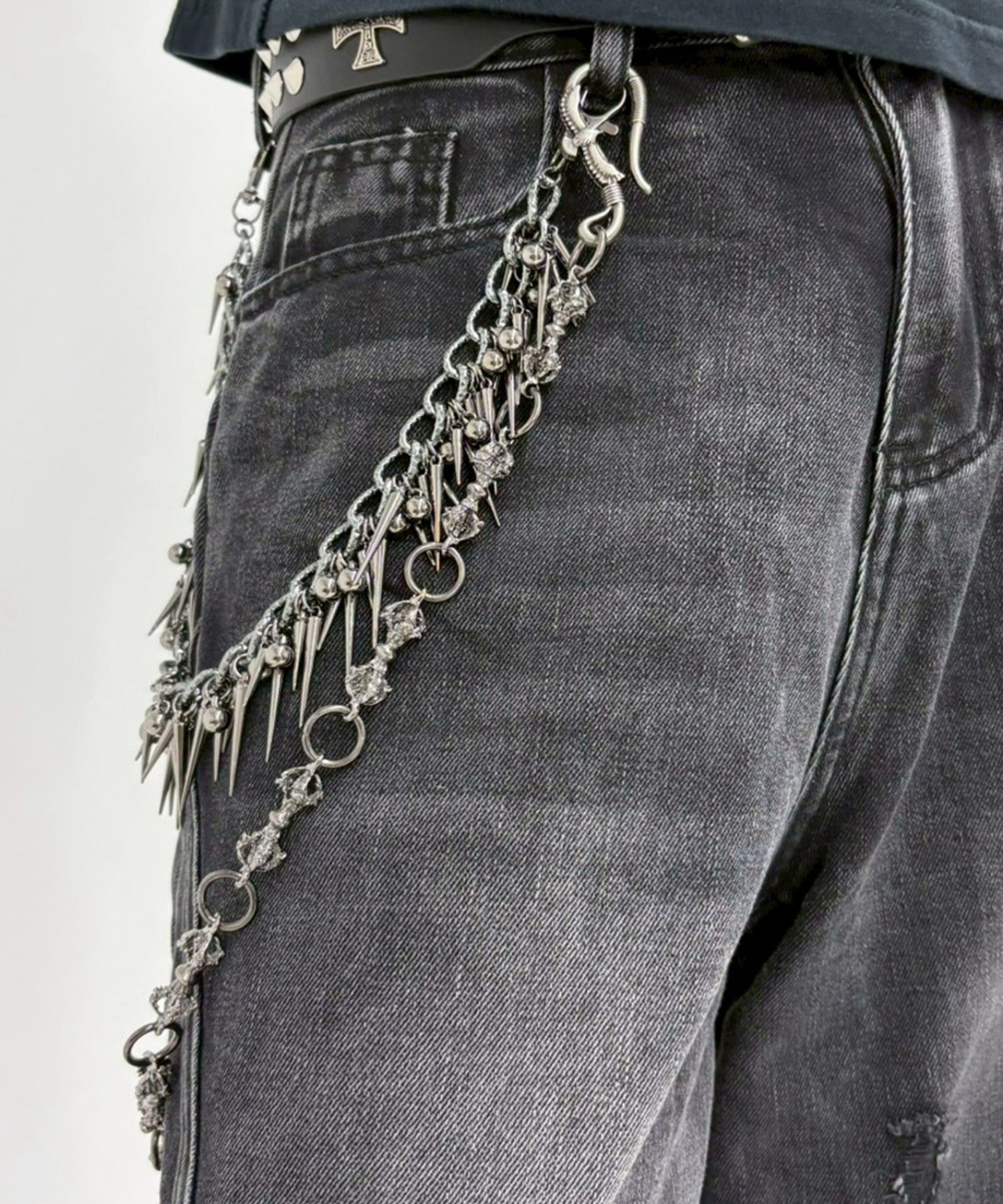 ARULE/アルール』 Spike Chain Wallet Cord/2WAYスパイクウォレット