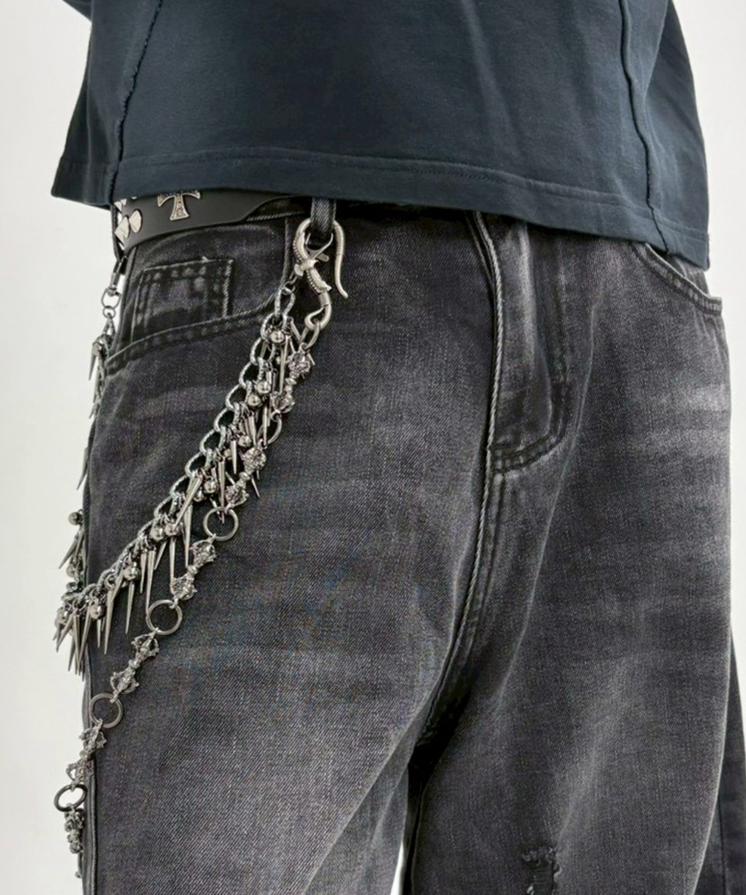 ARULE/アルール』 Spike Chain Wallet Cord/2WAYスパイクウォレット