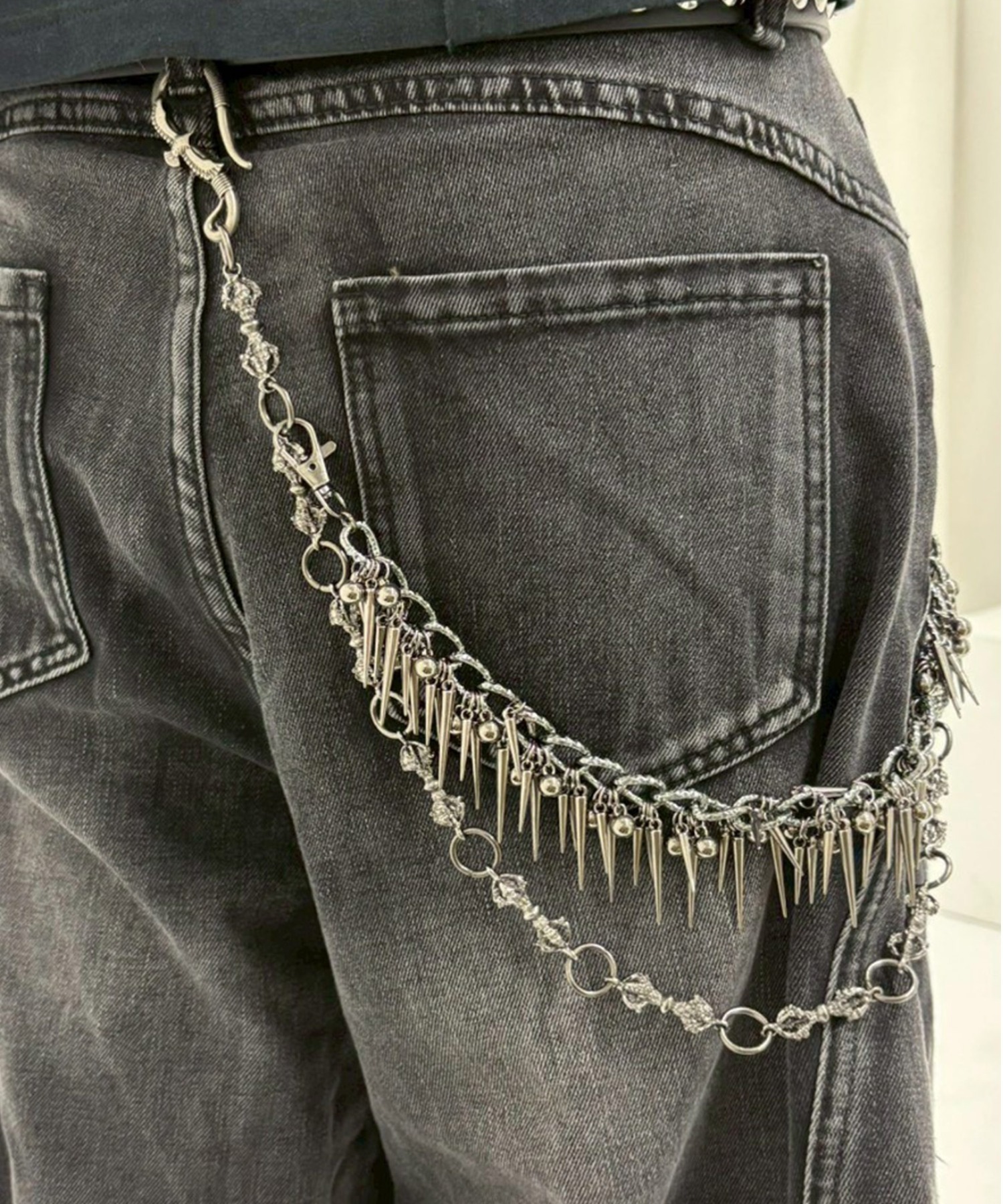 ARULE/アルール』 Spike Chain Wallet Cord/2WAYスパイクウォレット