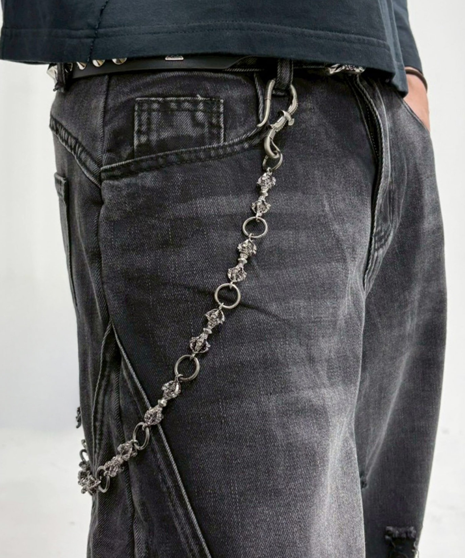 ARULE/アルール』 Spike Chain Wallet Cord/2WAYスパイクウォレット