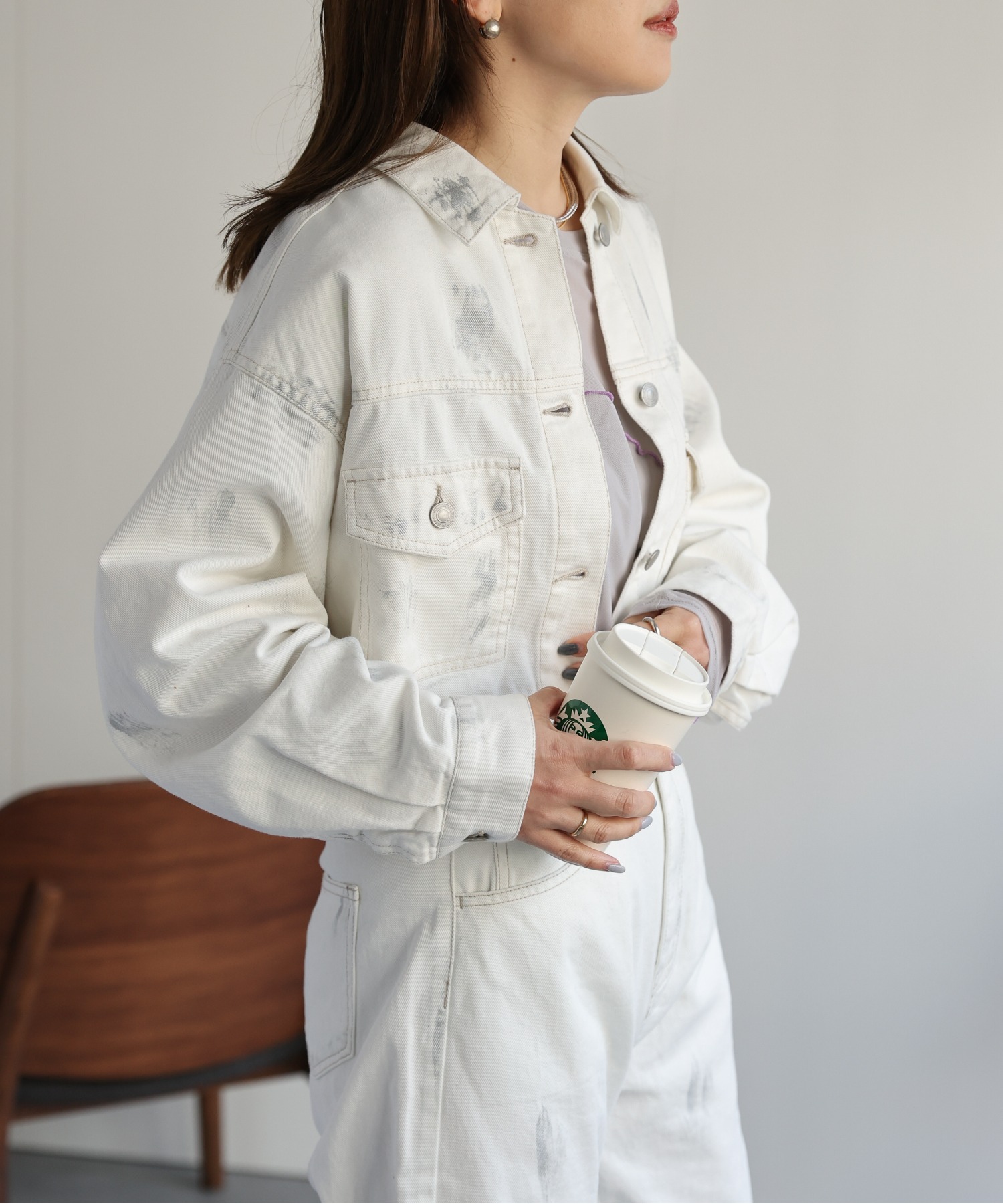 model:162㎝　着用サイズFREE