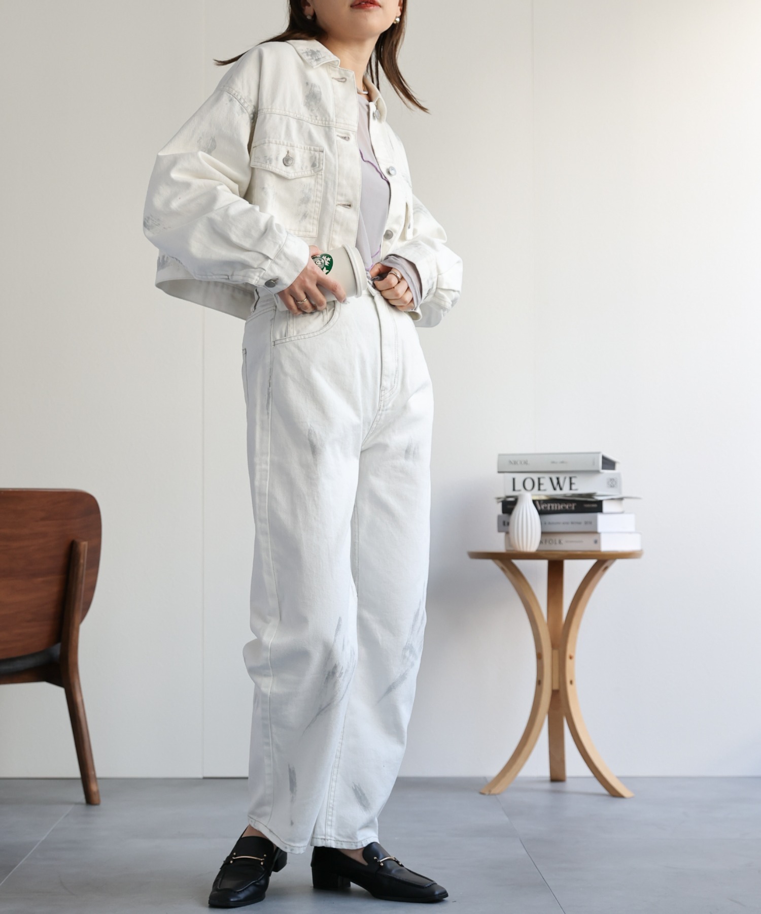 model:162㎝　着用サイズFREE