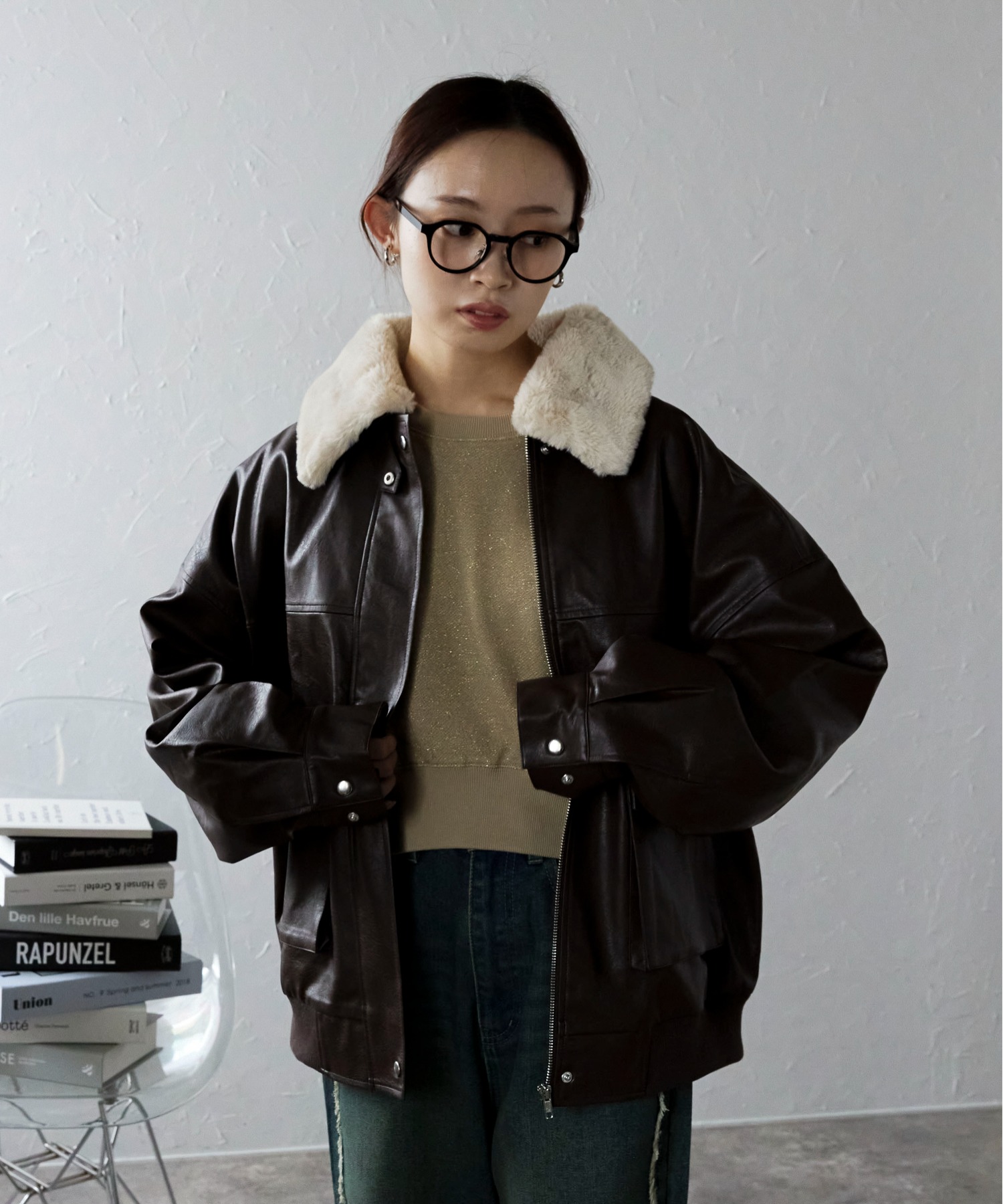 model:158cm 着用サイズ:FREE