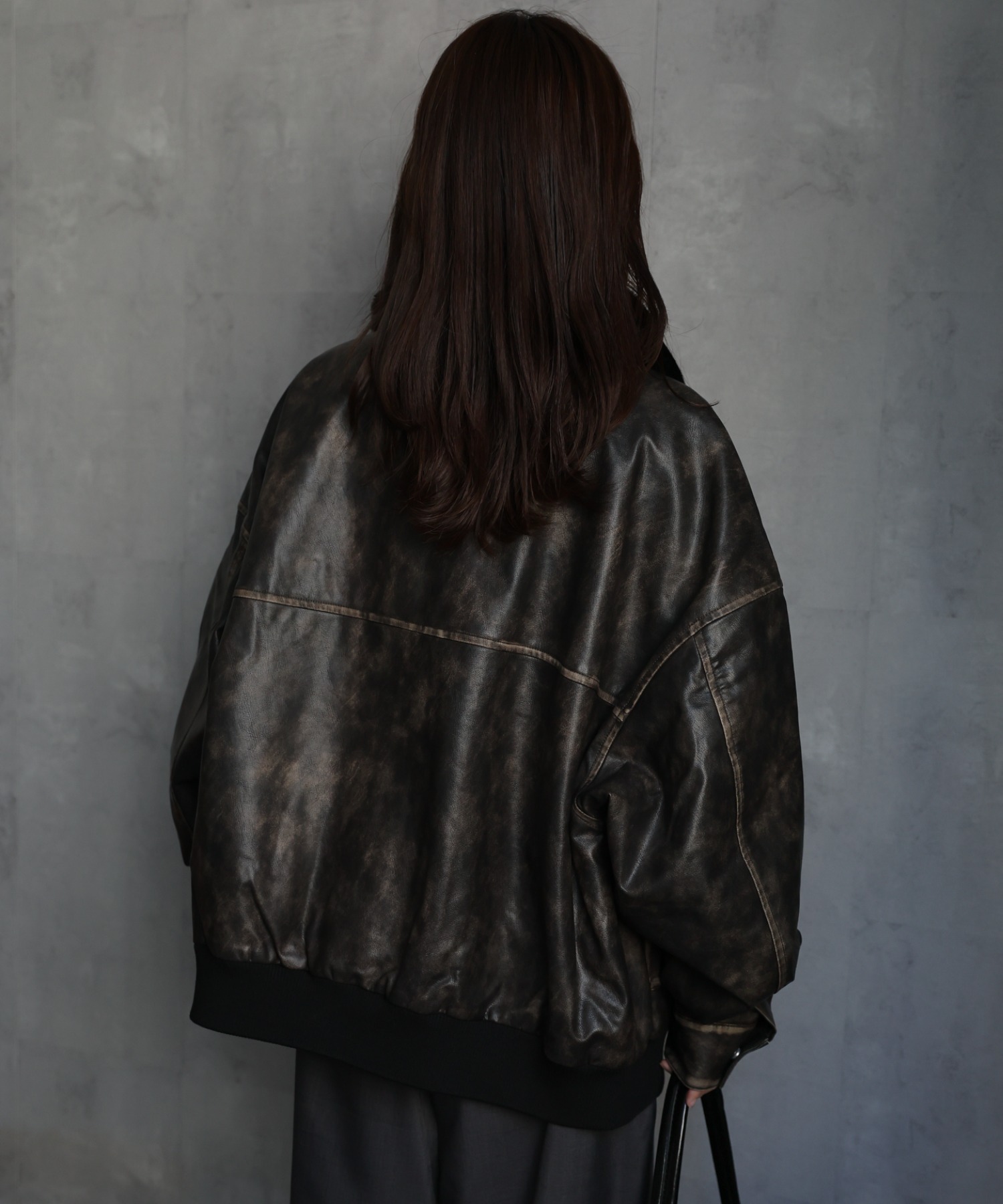 model：156cm　着用サイズ：FREE