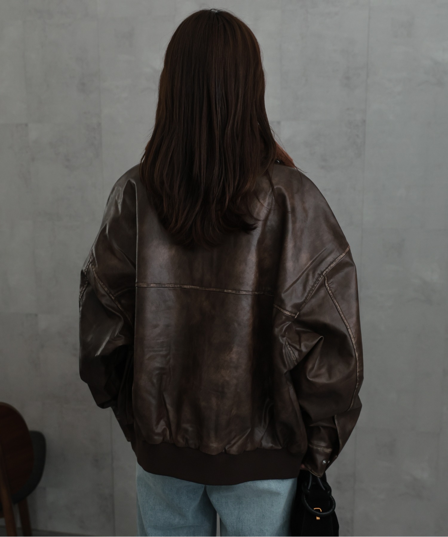 model：156cm　着用サイズ：FREE