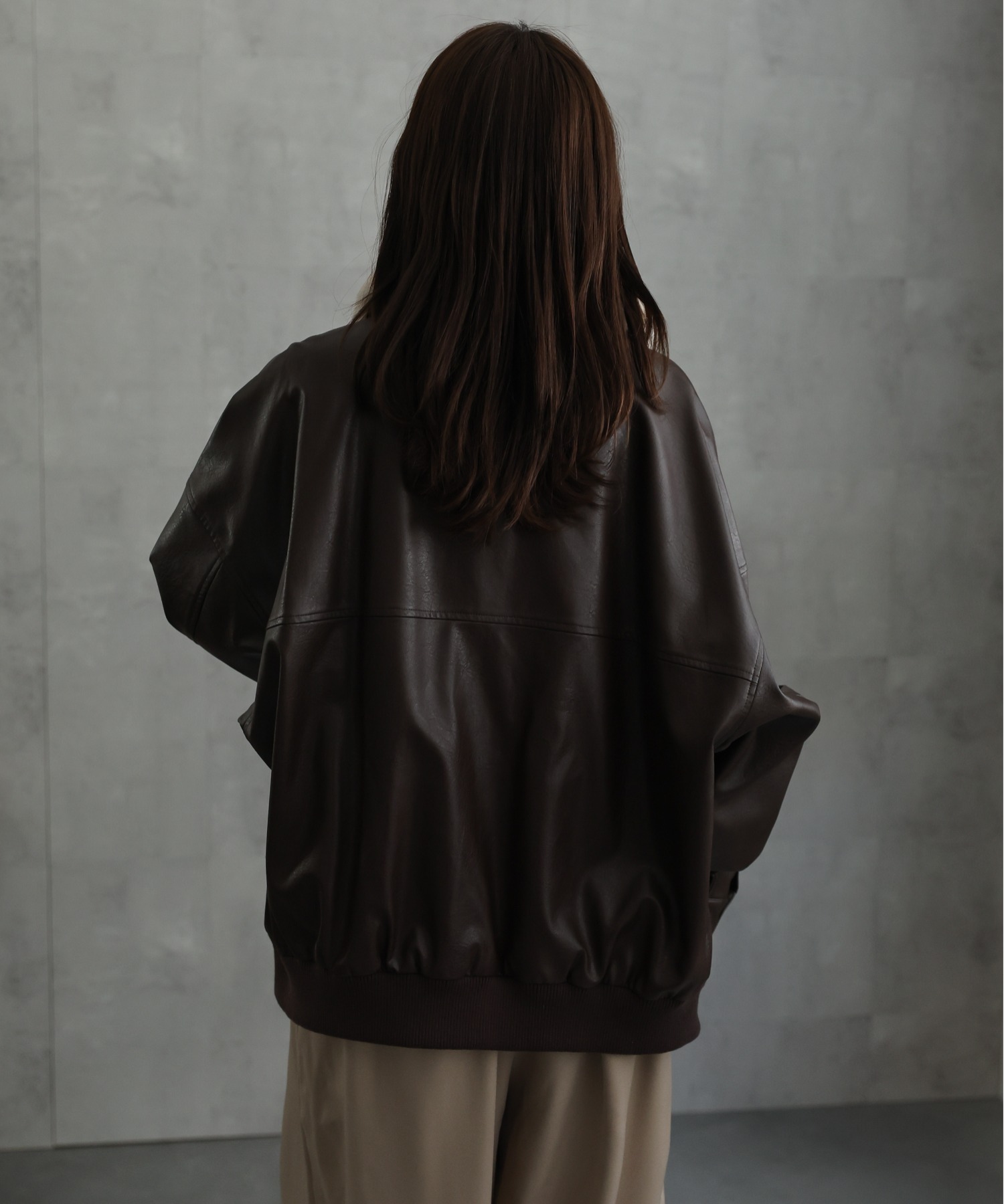 model：156cm　着用サイズ：FREE