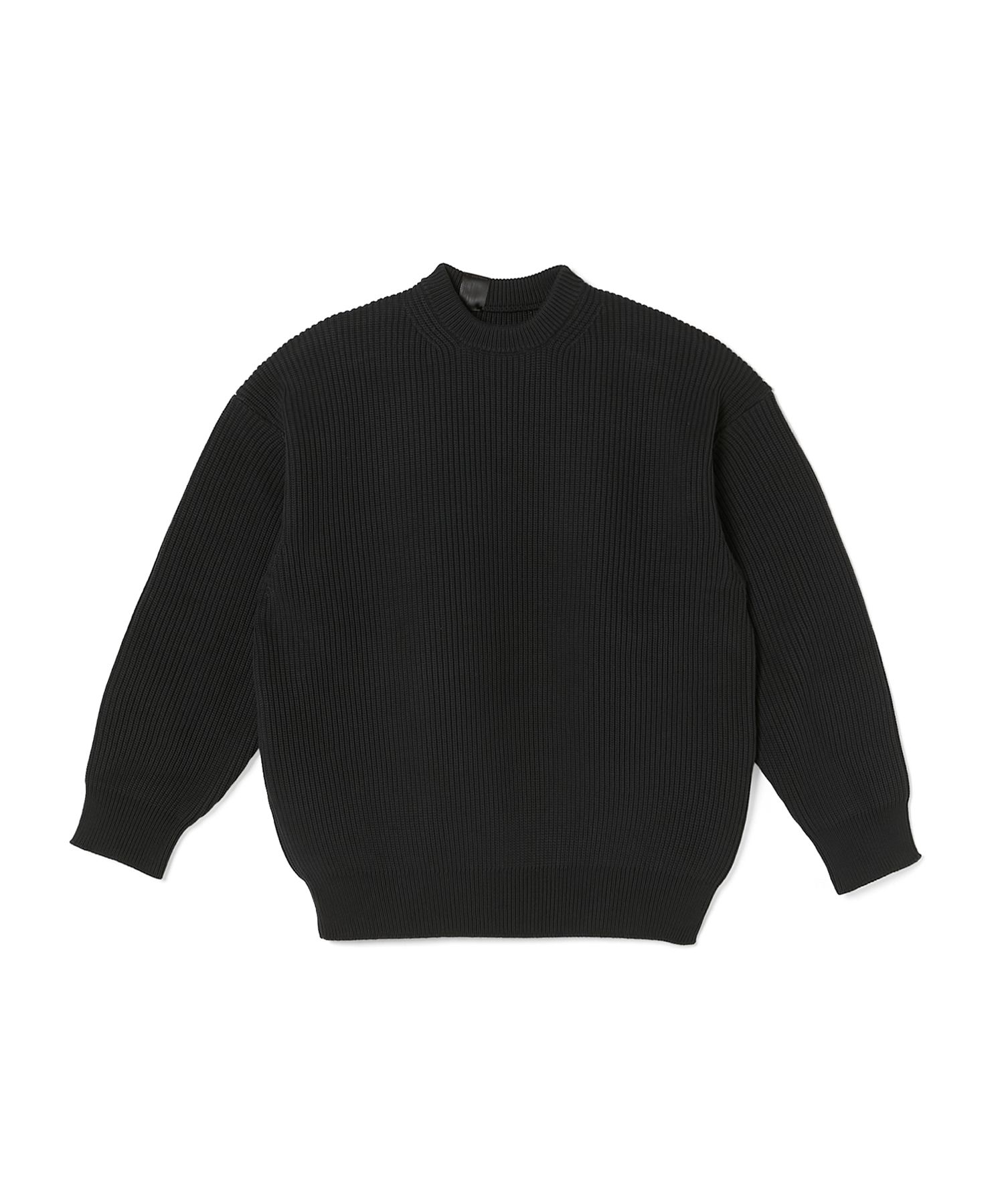 N.HOOLYWOOD（エヌハリウッド）CREWNECK ニット　ブラック　36 CREWNECK KNIT N.HOOLYWOOD COMPILE│N-HOOLYWOOD.COM
