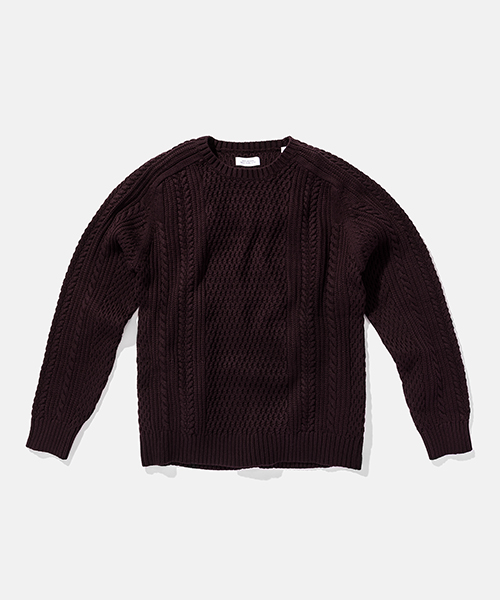 Saturdays NYCMiguel Cable Knit ハイクオリティ Sweater 超熱