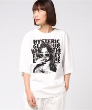 GLASSES WOMAN プリント ワイドTシャツ