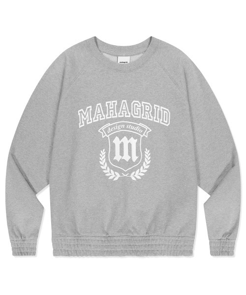 mahagrid/マハグリッド』SHIELD SWEATSHIRT/シールド スウェットシャツ-