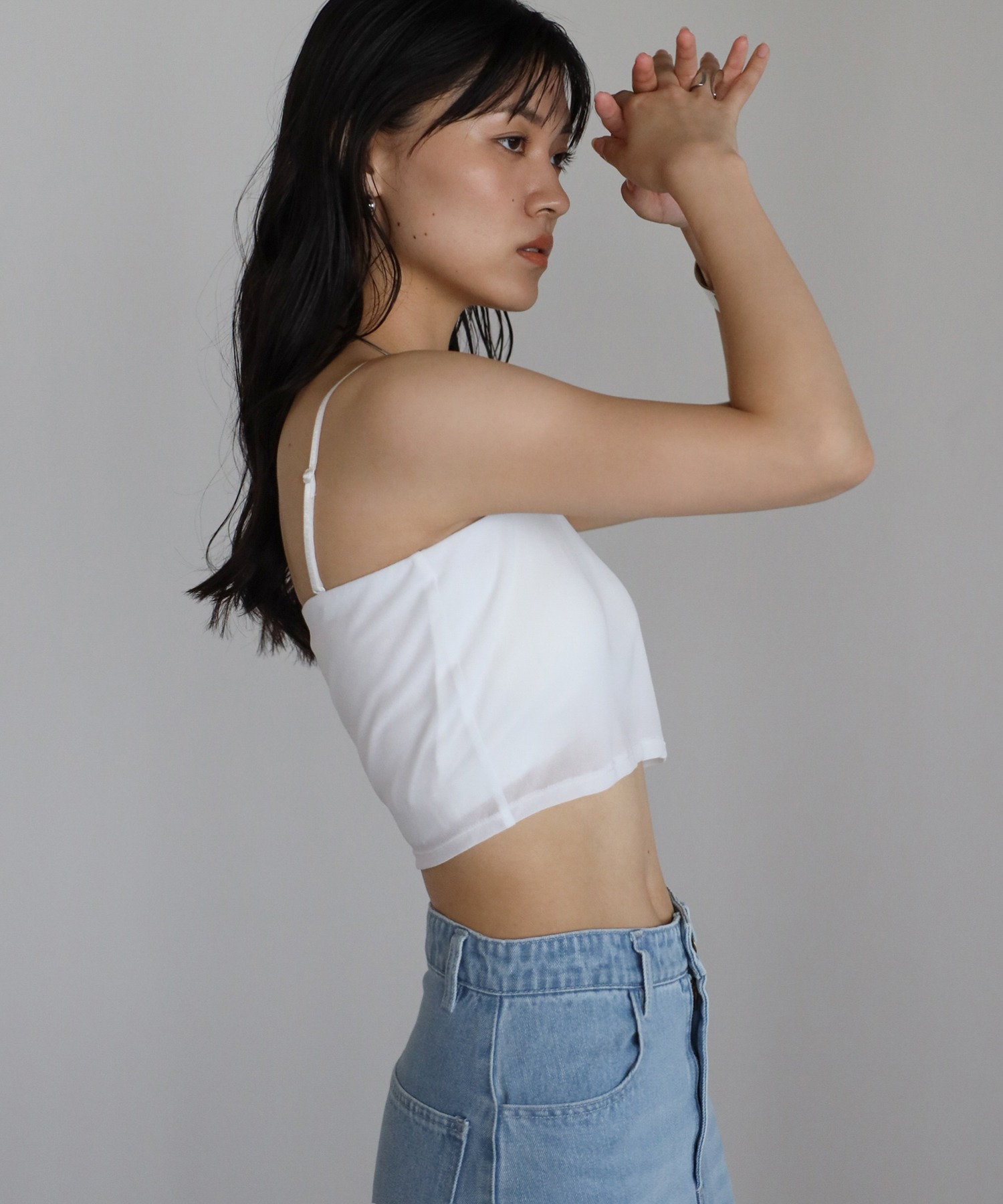 model：H167 着用サイズ：FREE