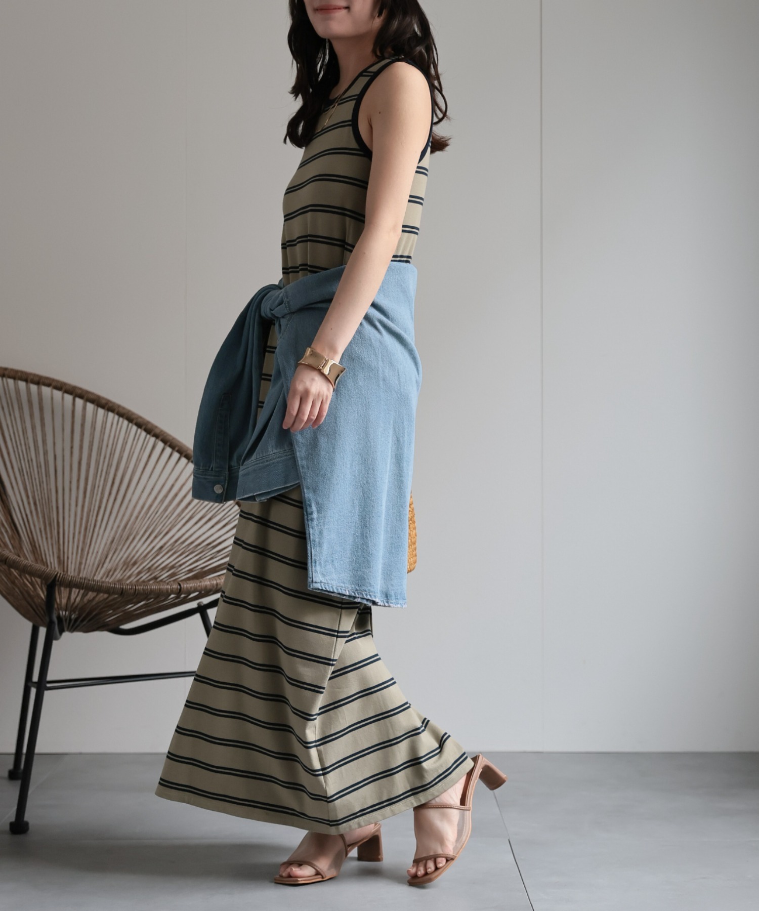model：156cm 着用サイズ：FREE