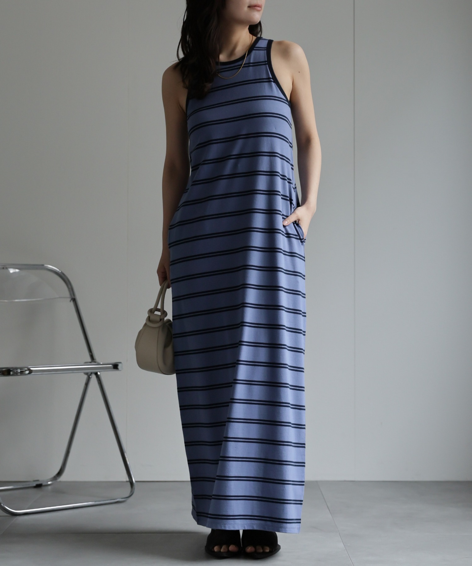 model：156cm 着用サイズ：FREE