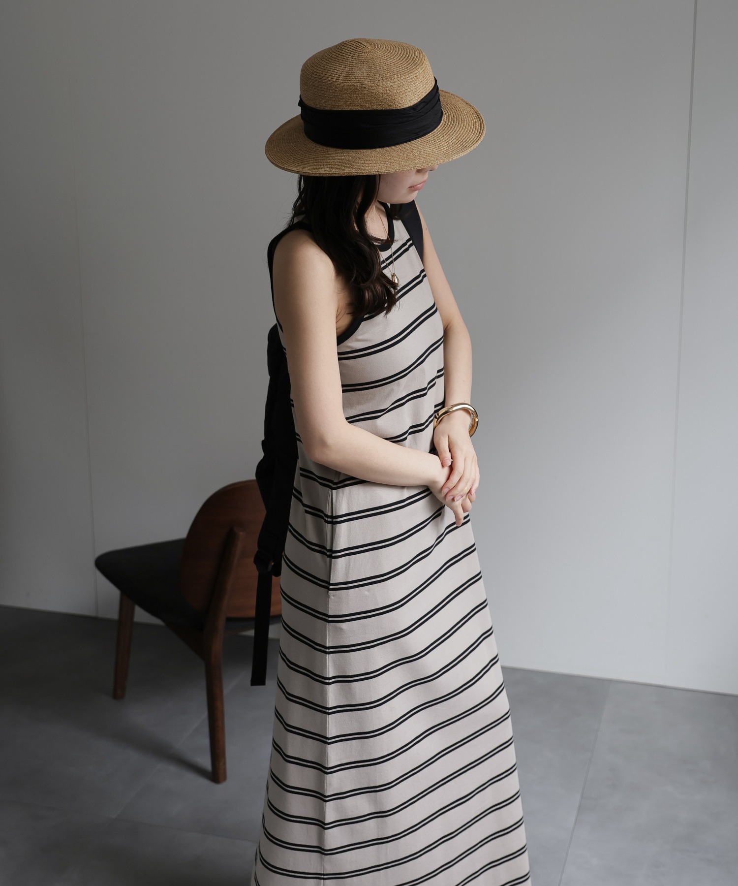 model：156cm 着用サイズ：FREE