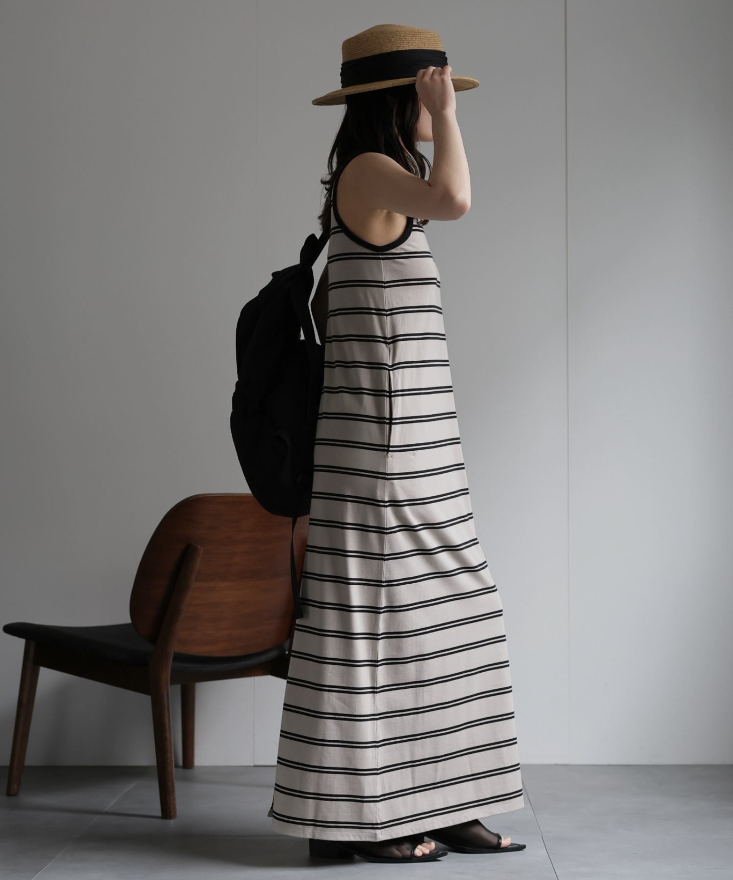 model：156cm 着用サイズ：FREE