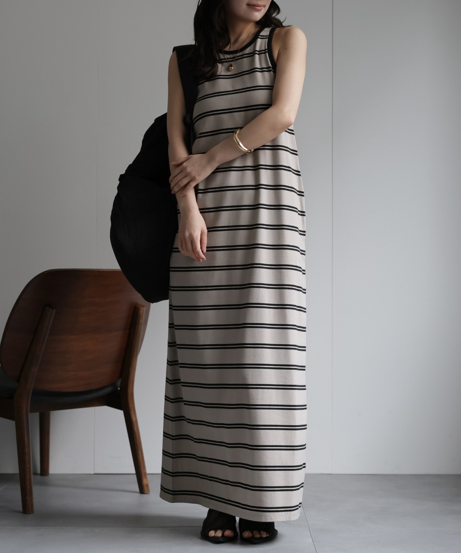 model：156cm 着用サイズ：FREE