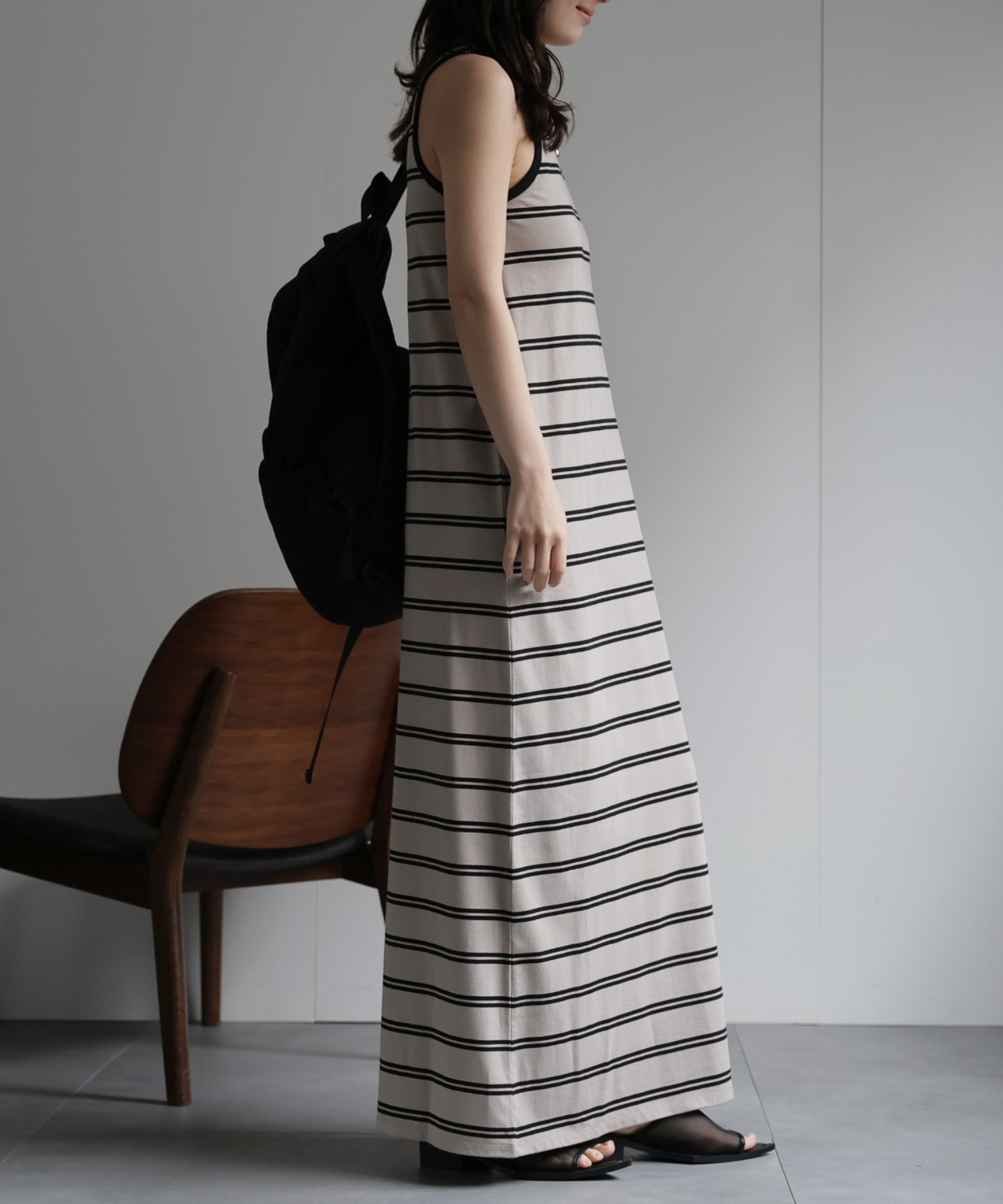 model：156cm 着用サイズ：FREE