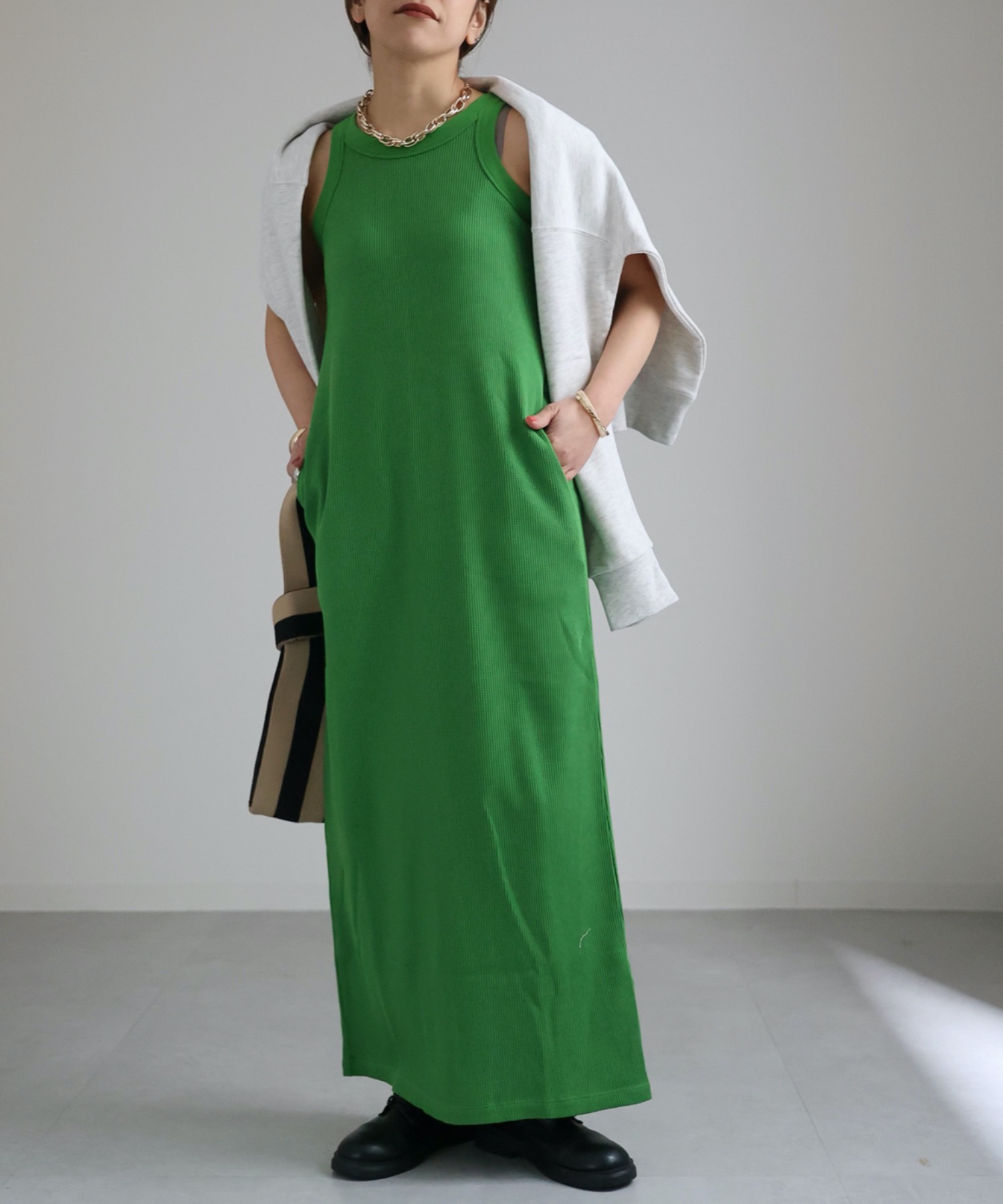 model:156cm  着用サイズ:FREE