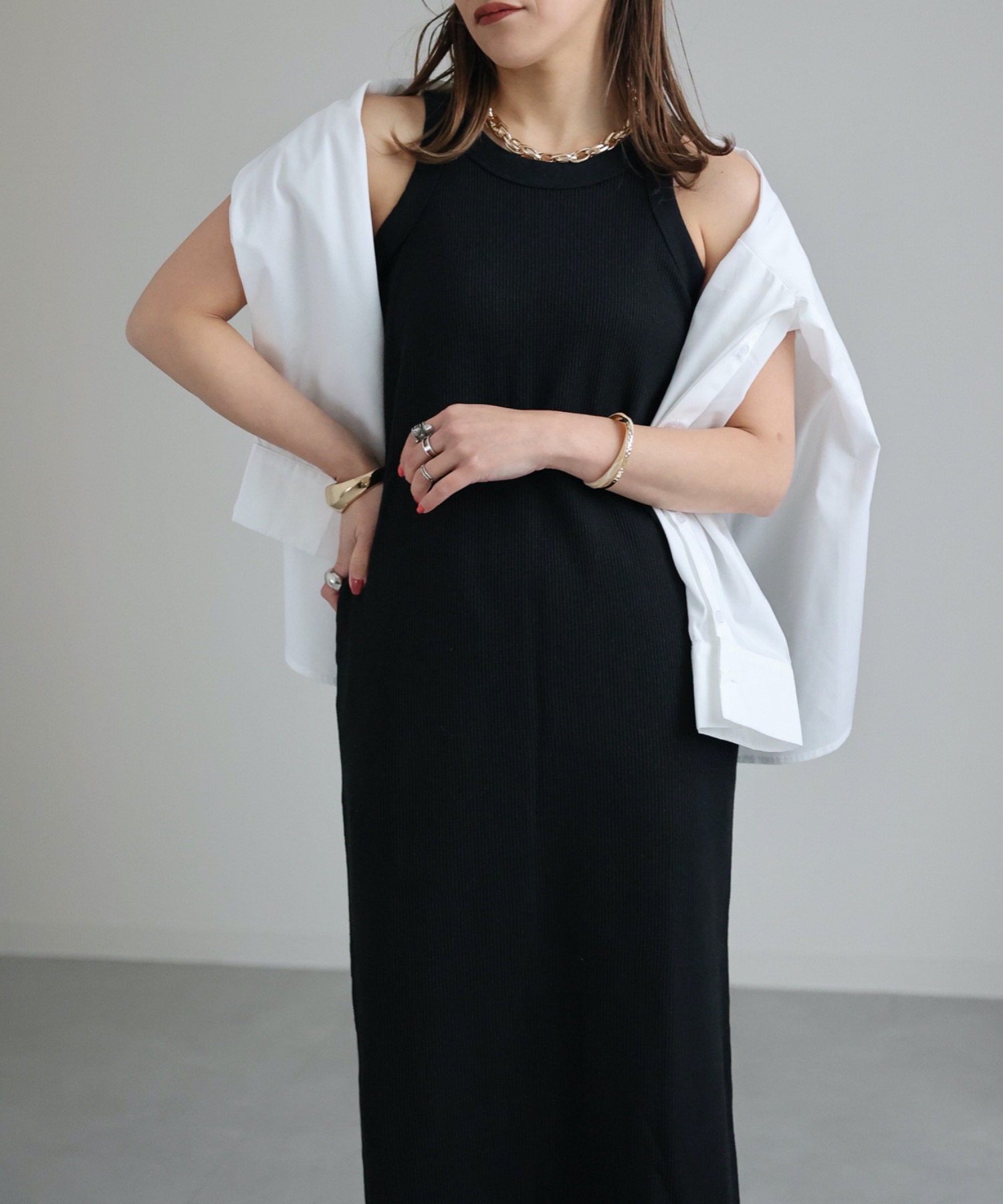 model:156cm  着用サイズ:FREE