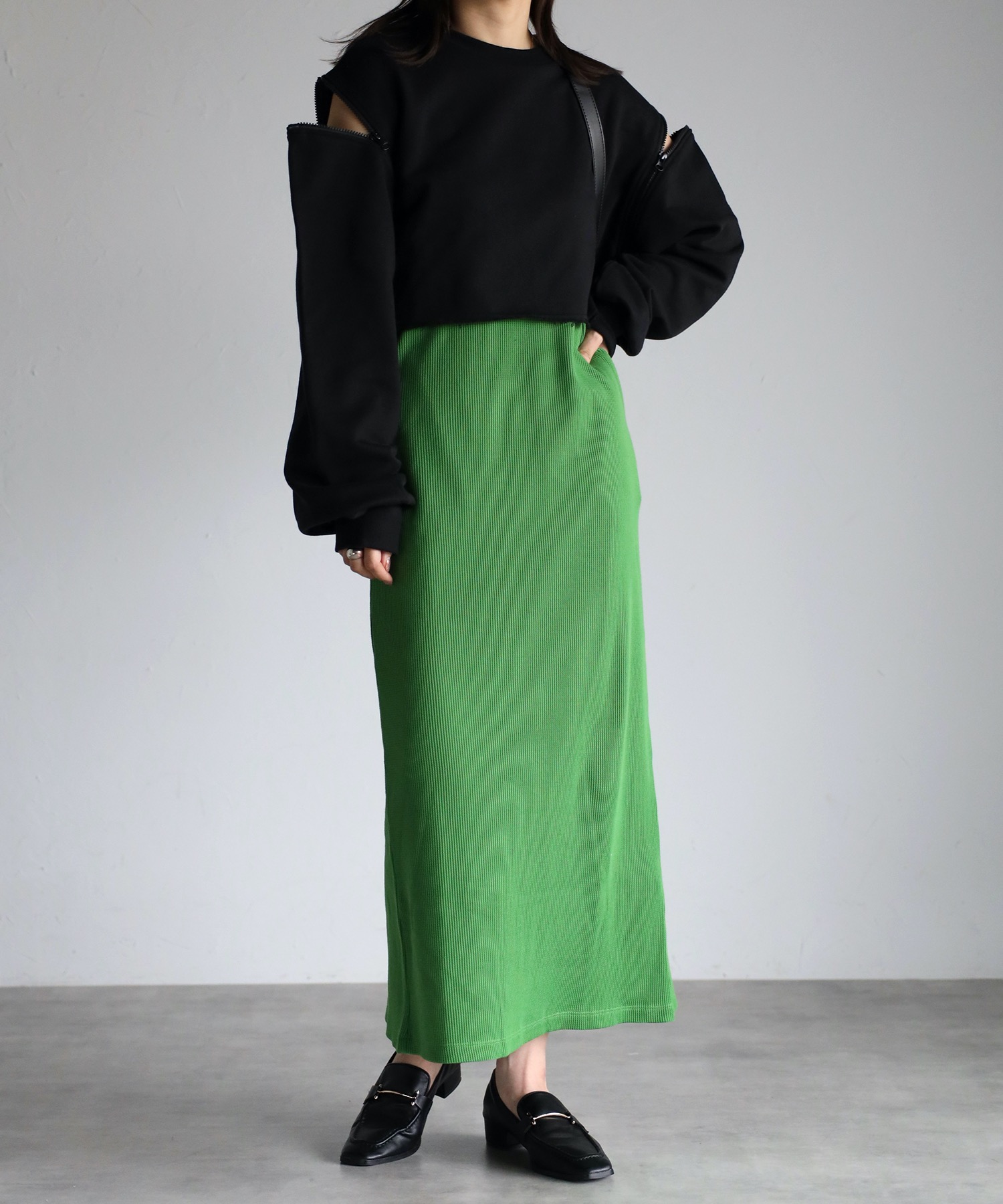 モデル:162cm  着用サイズ:FREE