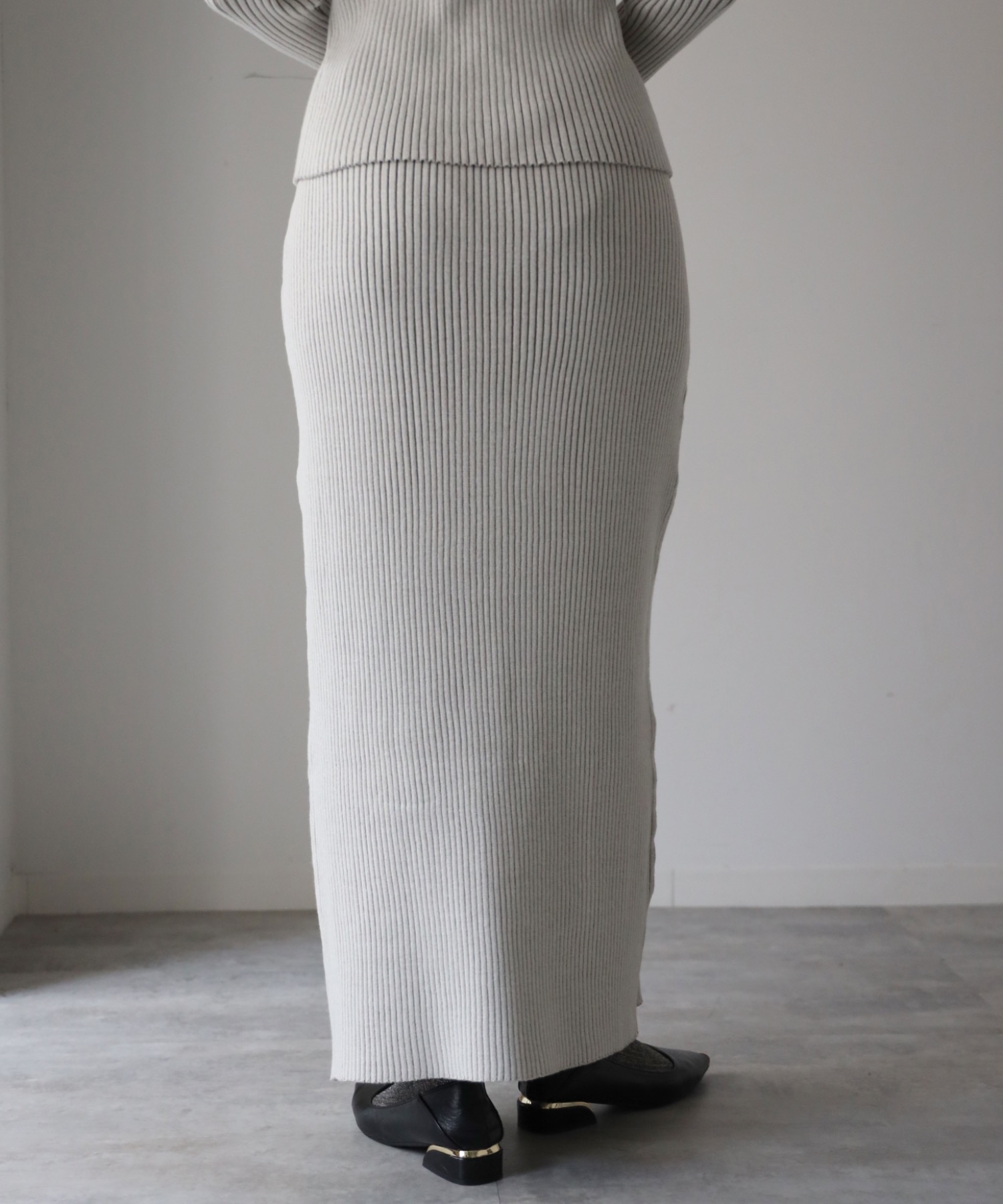 model：164cm. 着用サイズ：FREE