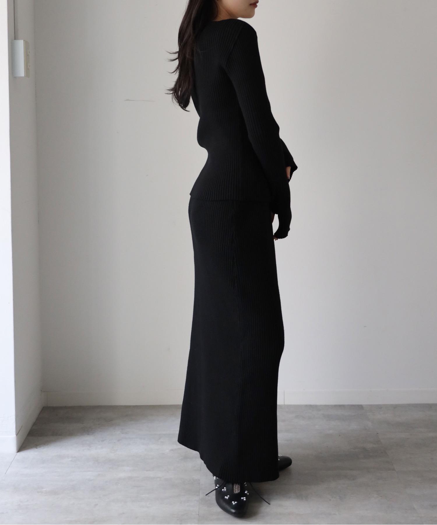 model：164cm. 着用サイズ：FREE