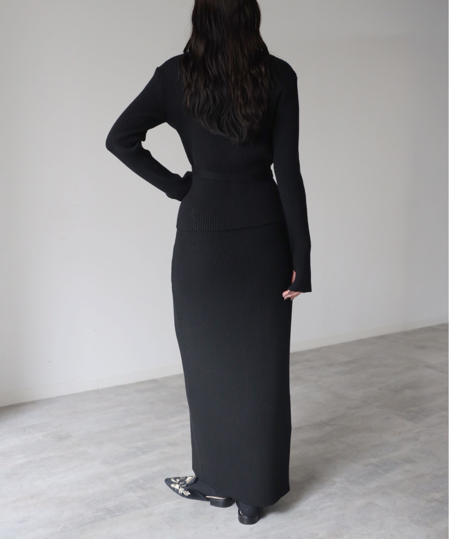 model：164cm. 着用サイズ：FREE