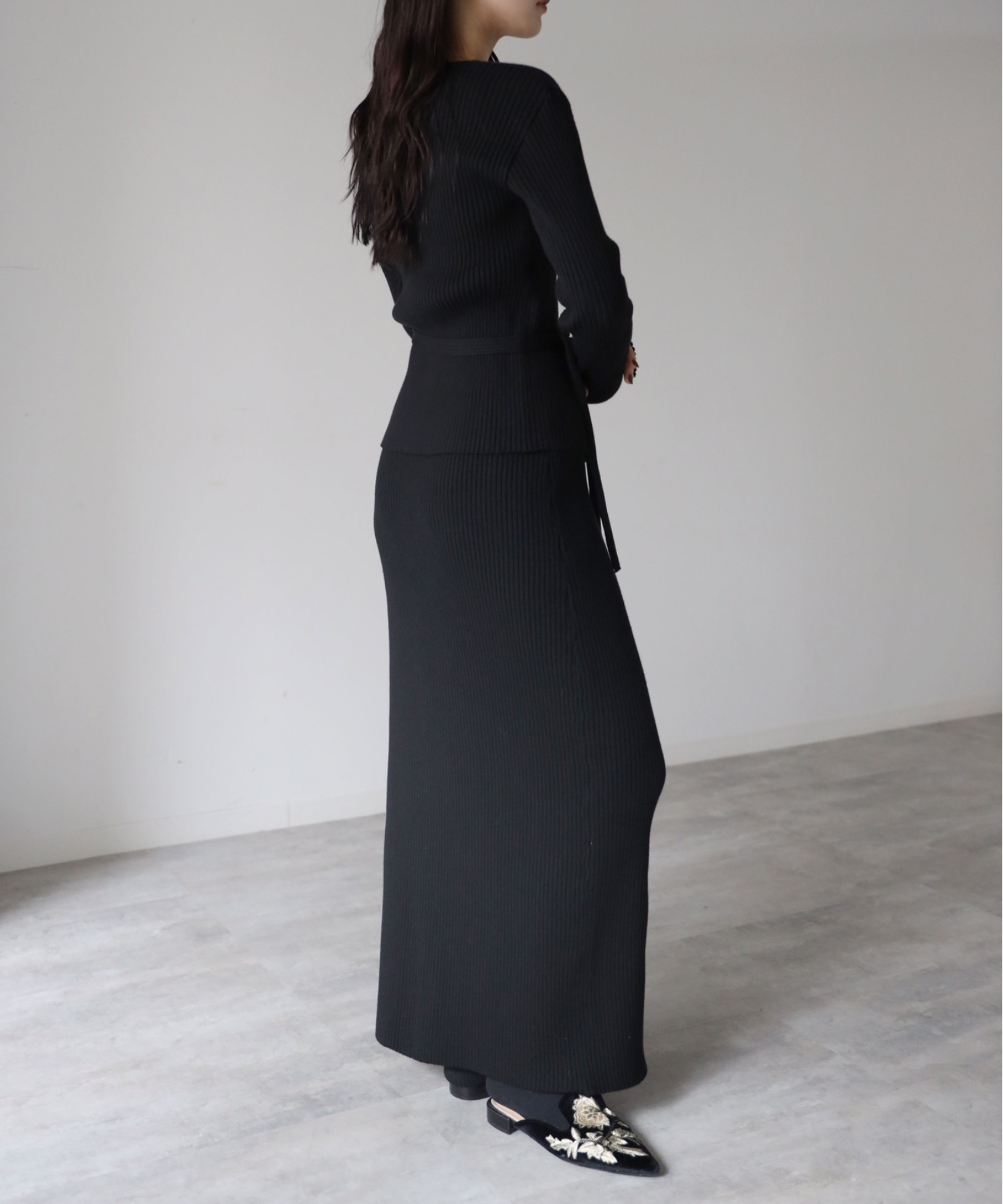 model：164cm. 着用サイズ：FREE