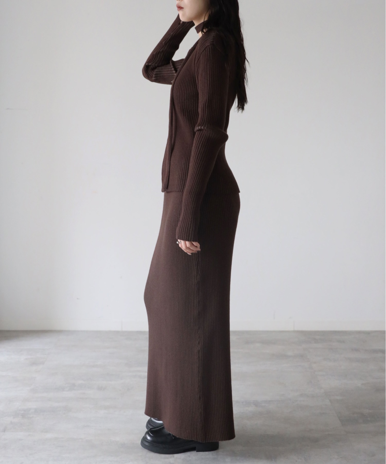 model：164cm. 着用サイズ：FREE