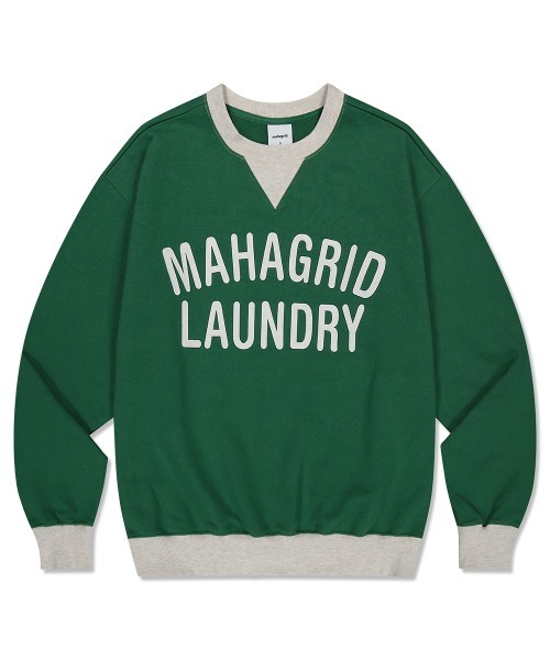 mahagrid/マハグリッド』LAUNDRY SWEATSHIRT/ランドリー スウェット