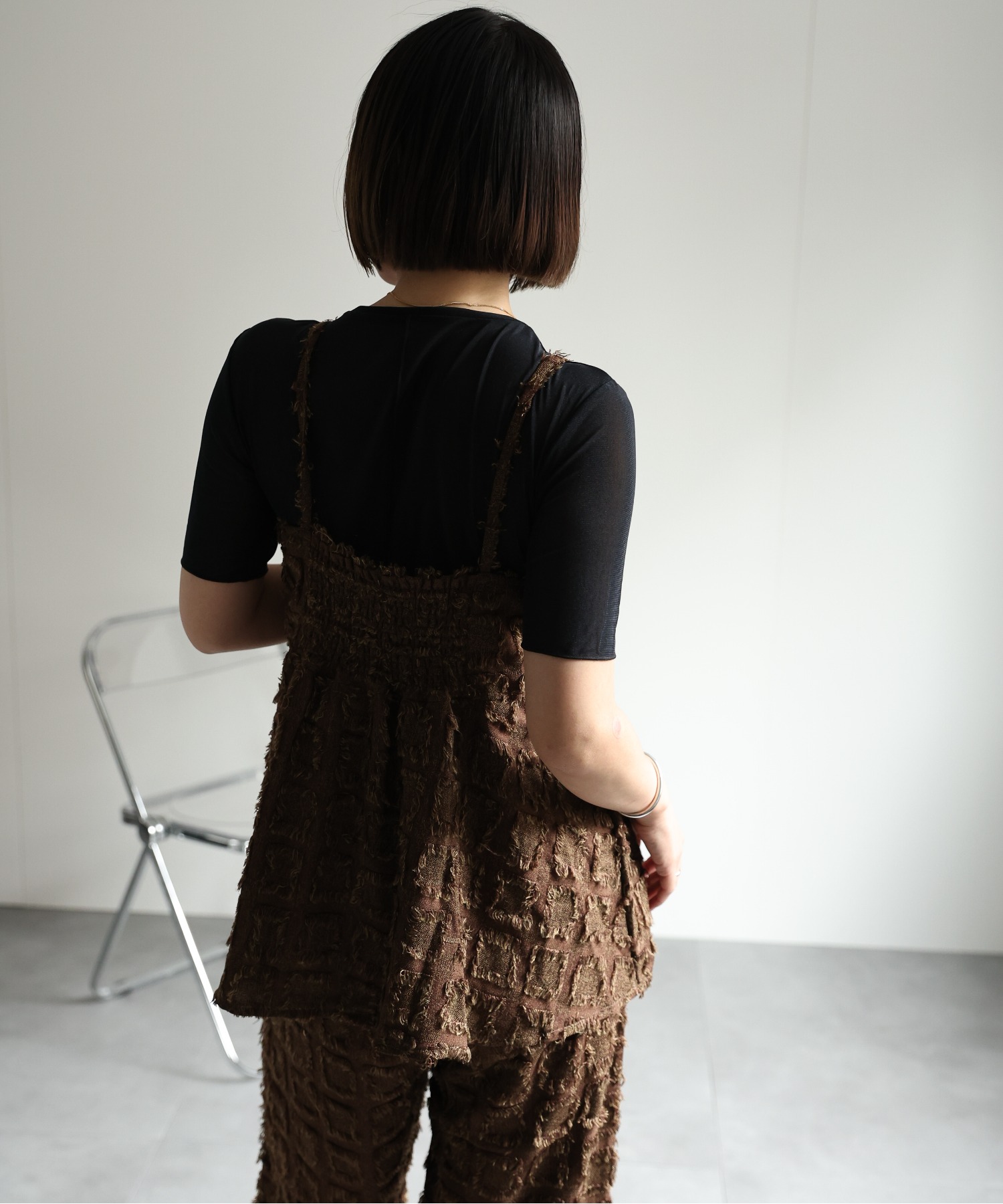 model:162㎝　着用サイズ：FREE