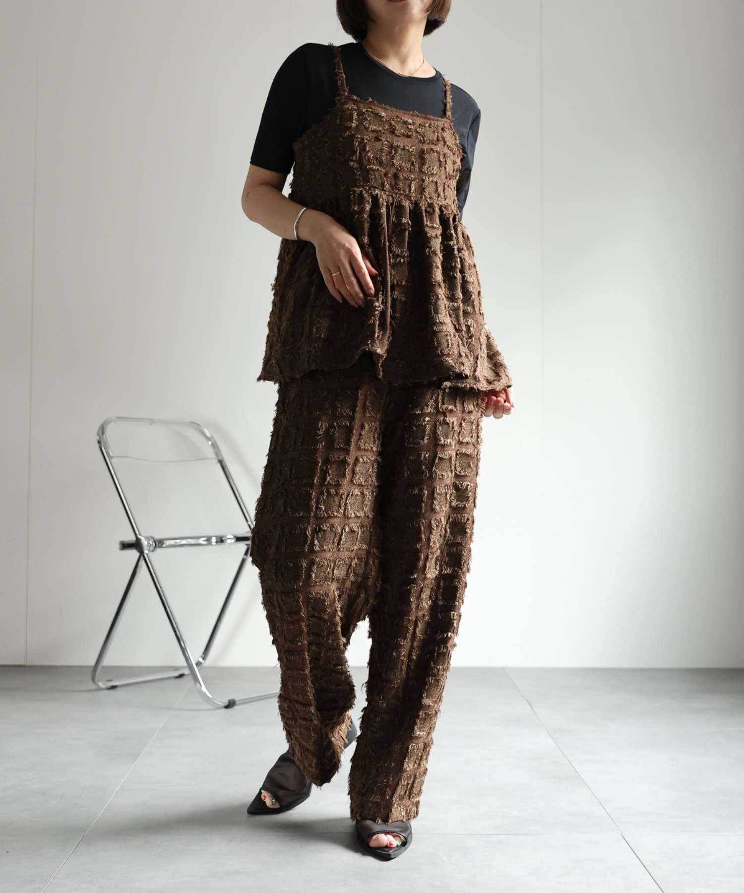 model:162㎝　着用サイズ：FREE
