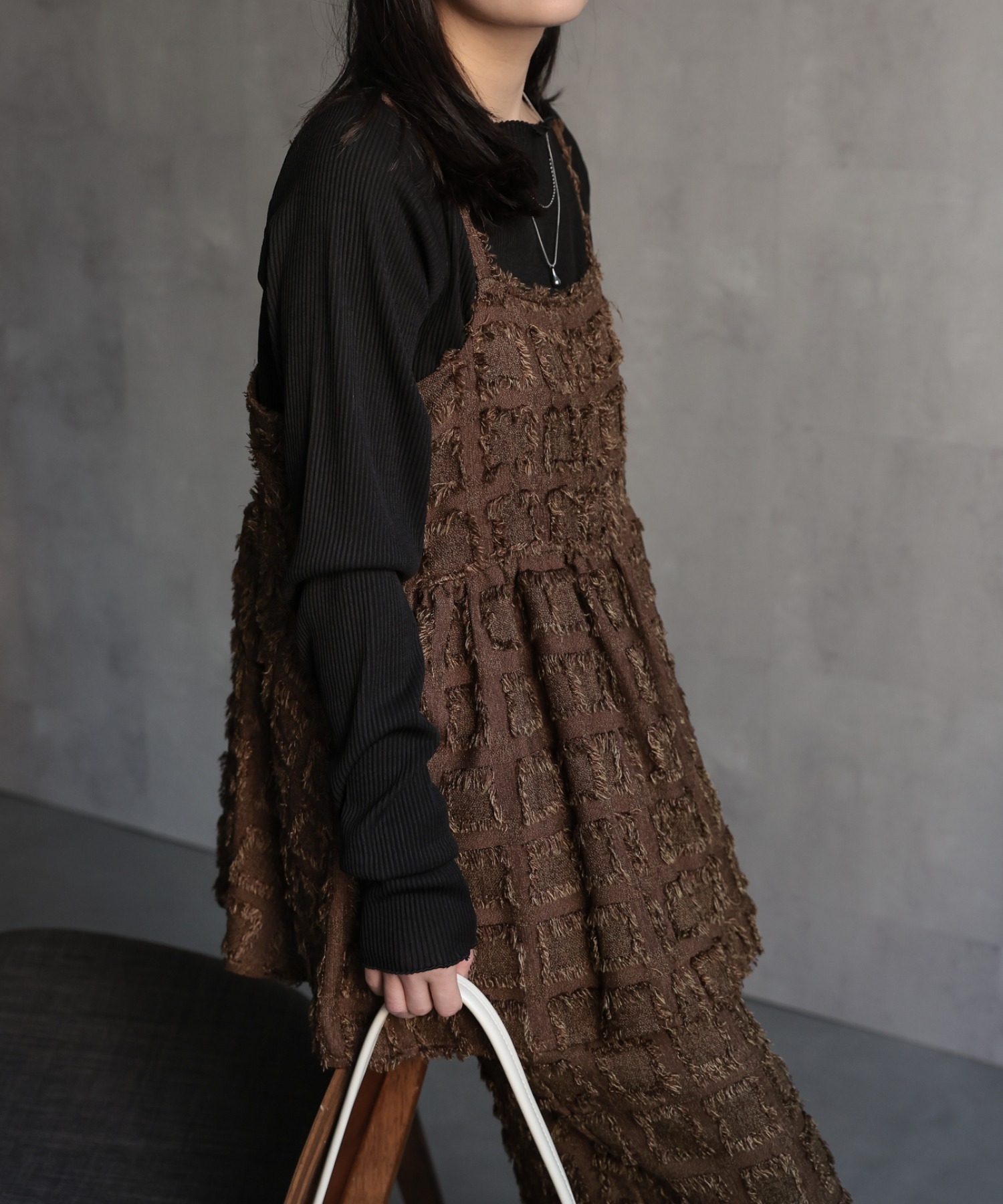 model：156cm 着用サイズ：FREE