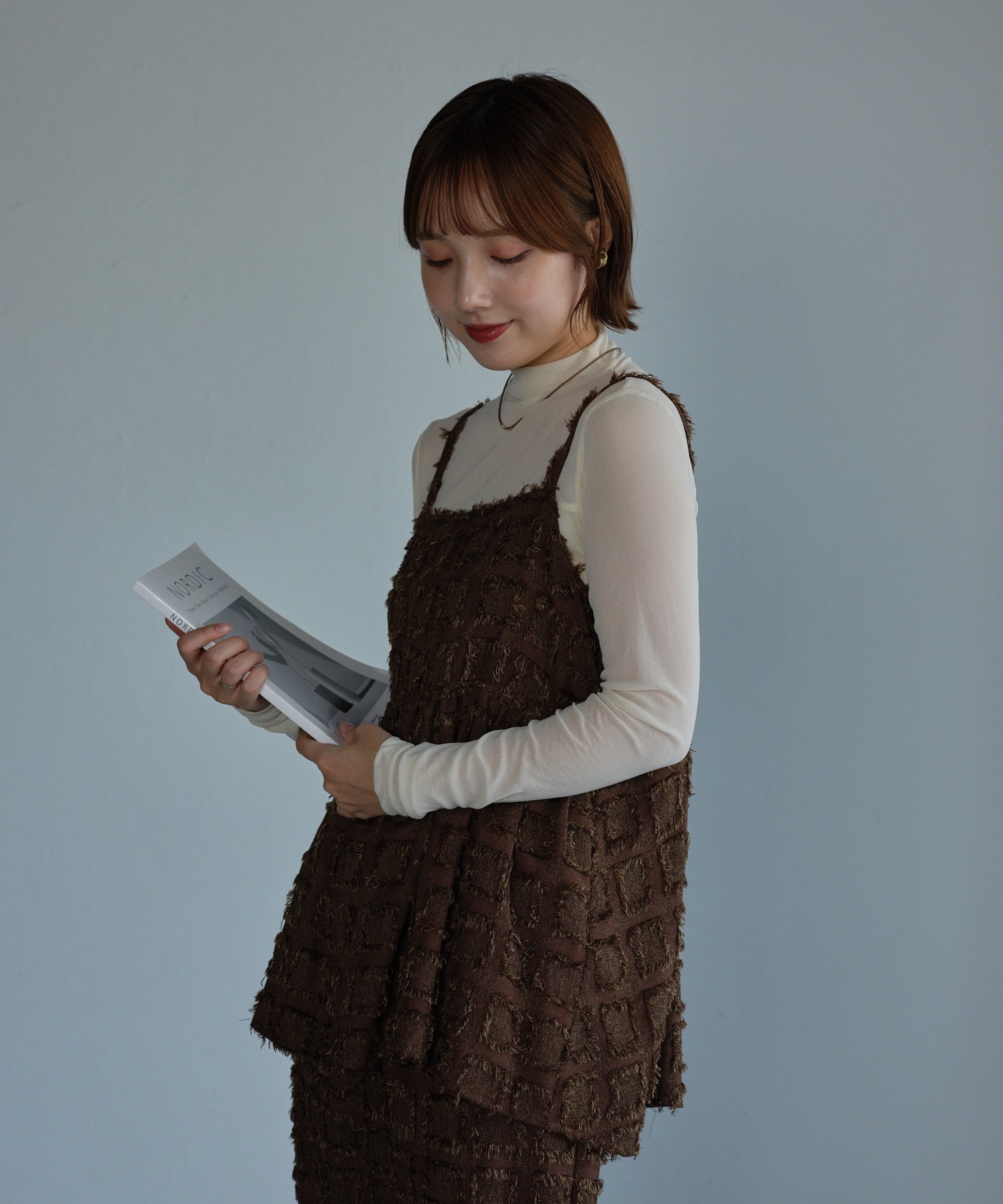 model：158cm 着用サイズ：FREE