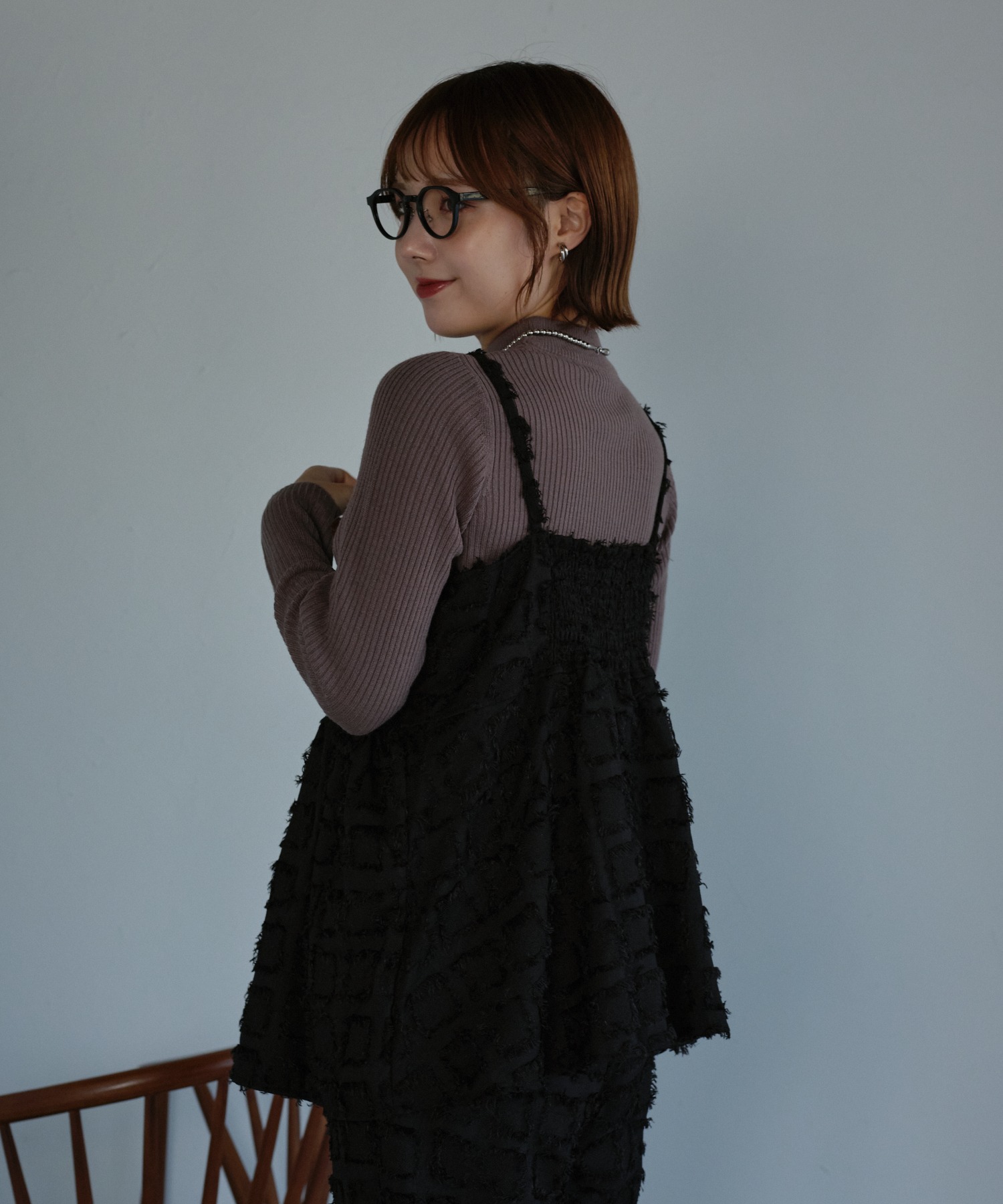 model：158cm 着用サイズ：FREE