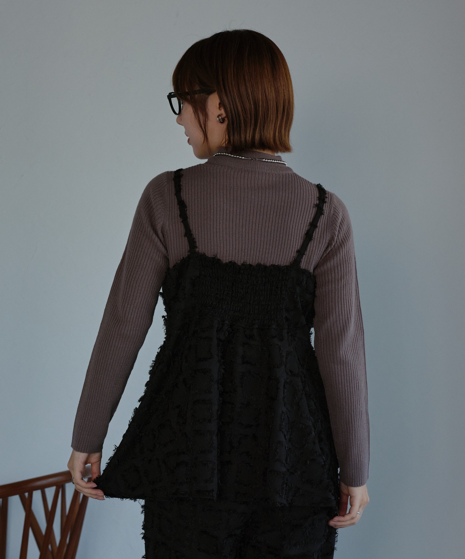 model：158cm 着用サイズ：FREE