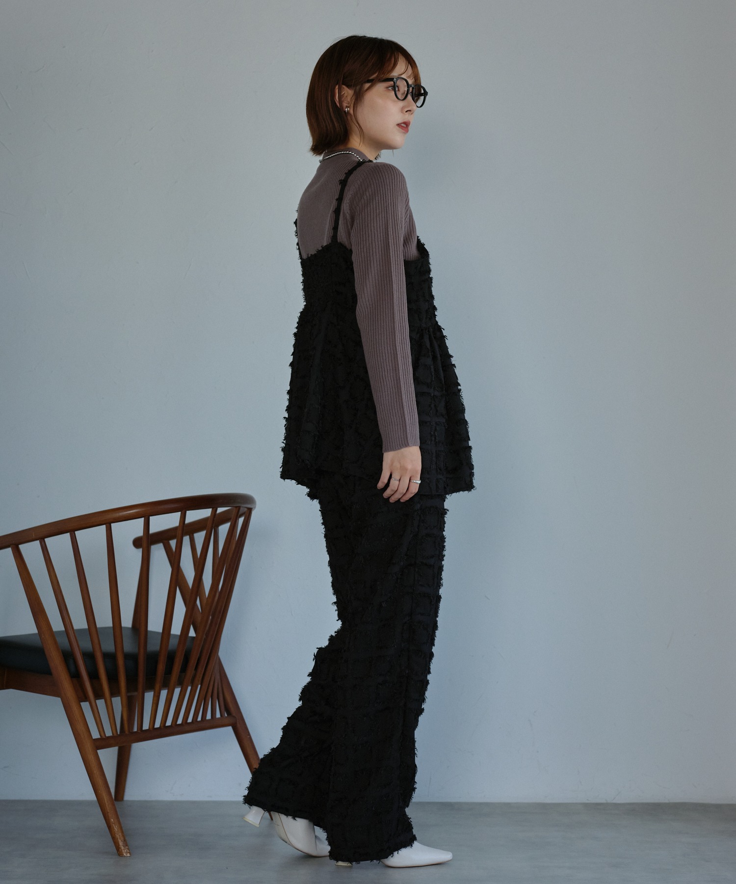 model：158cm 着用サイズ：FREE